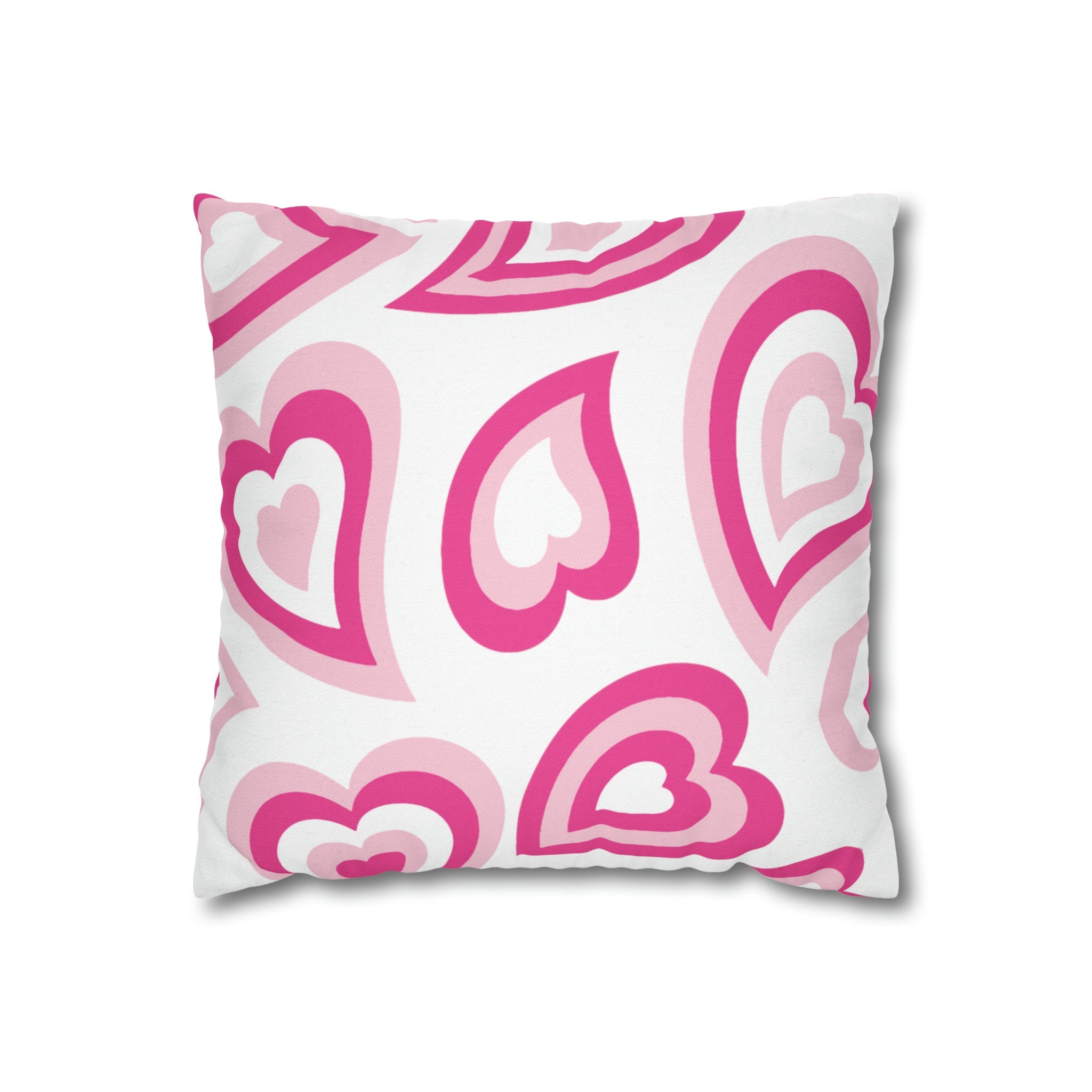 Barbie Retro Heart Pillow Cover - Pink Heart Pillow Cover, Heart Pillow, Pink Hearts, Valentine’s Day, Barbie Pillow, Barbie Dreamhouse