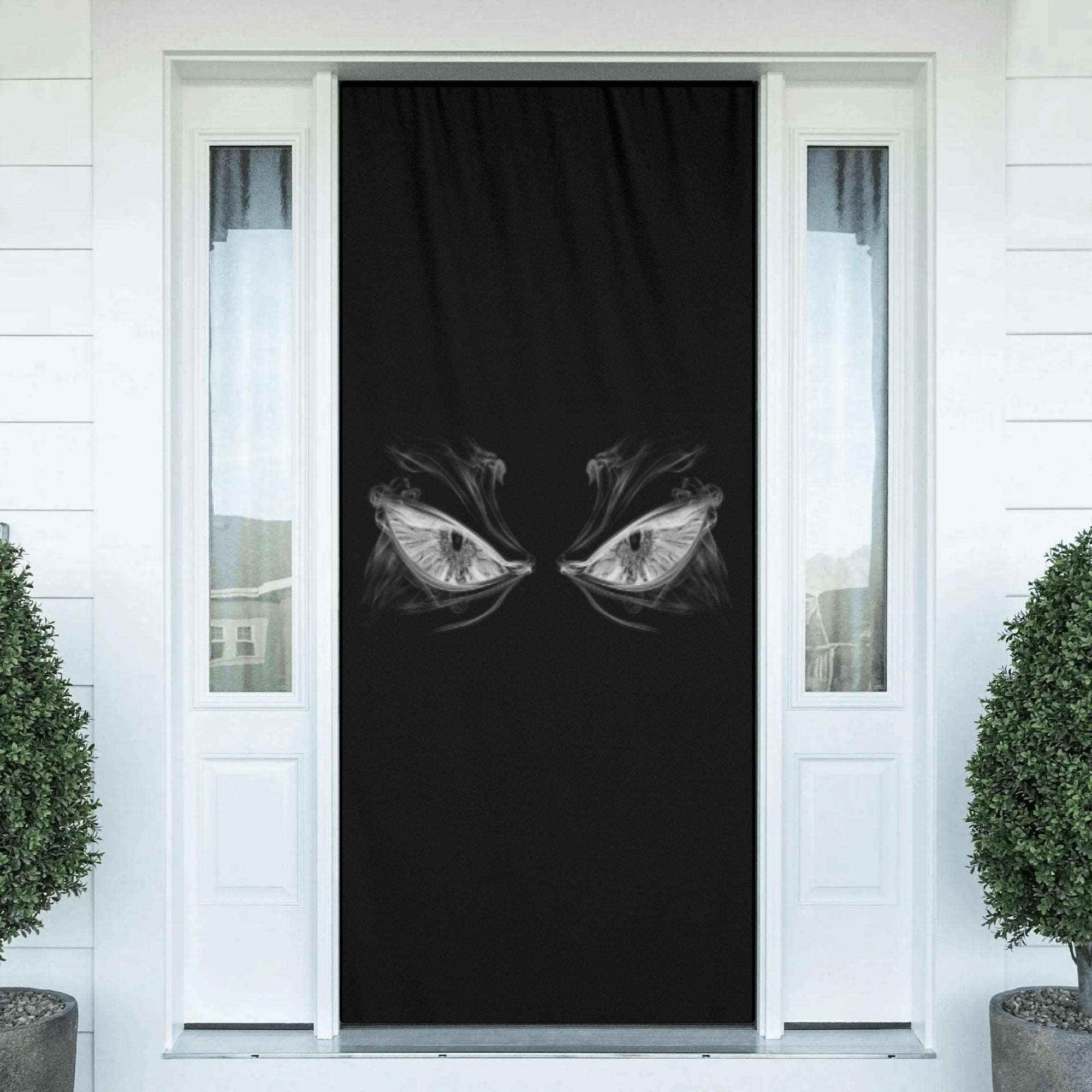 Angry Eyes Door Sock