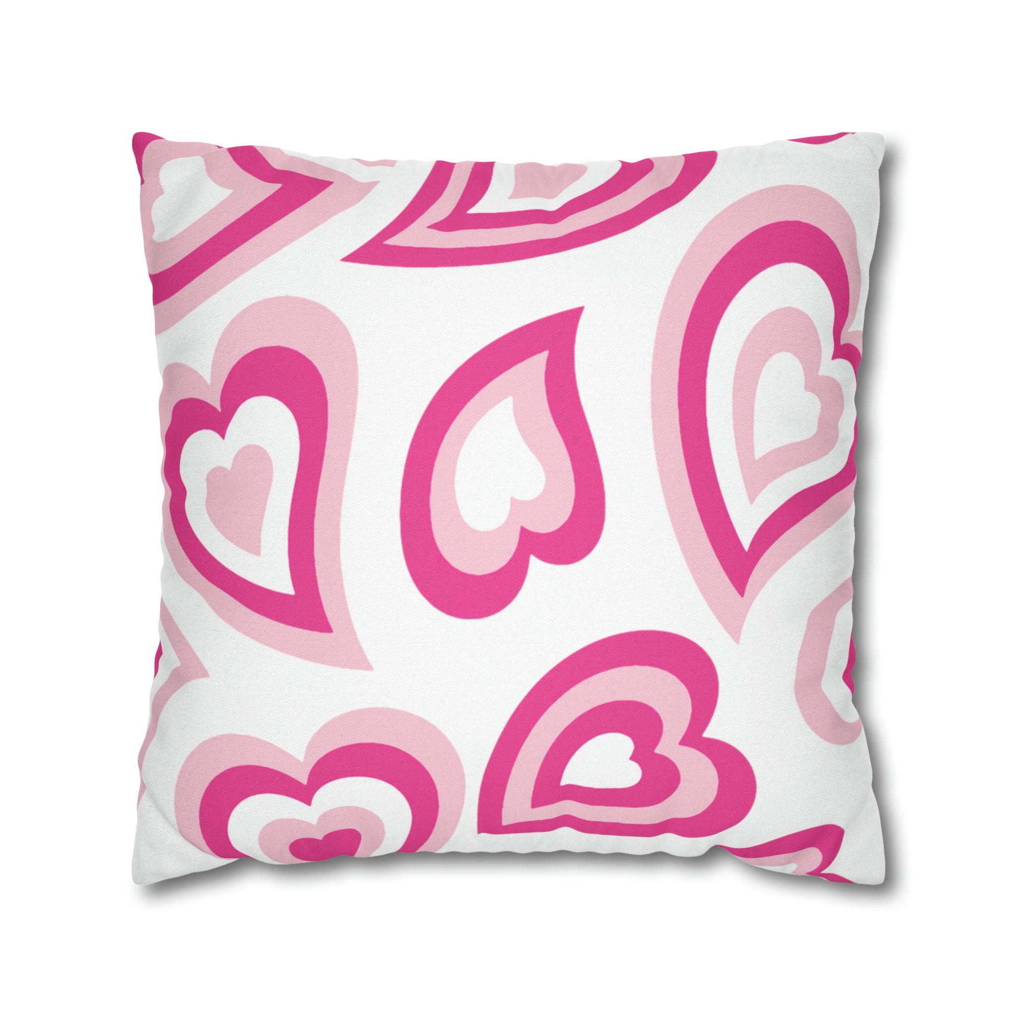 Barbie Retro Heart Pillow Cover - Pink Heart Pillow Cover, Heart Pillow, Pink Hearts, Valentine’s Day, Barbie Pillow, Barbie Dreamhouse