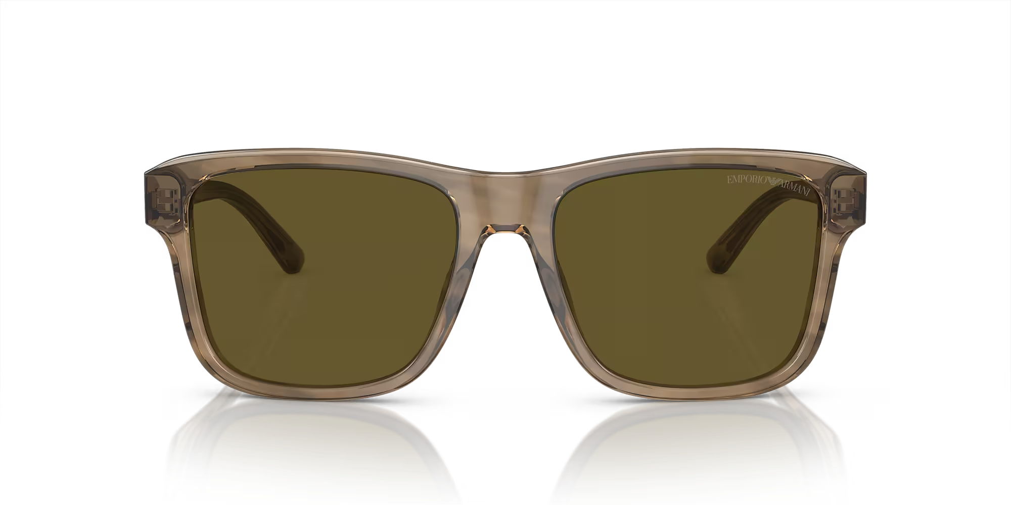 0EA4208 Sunglasses Dolce & Gabbana 56 Green Brown
