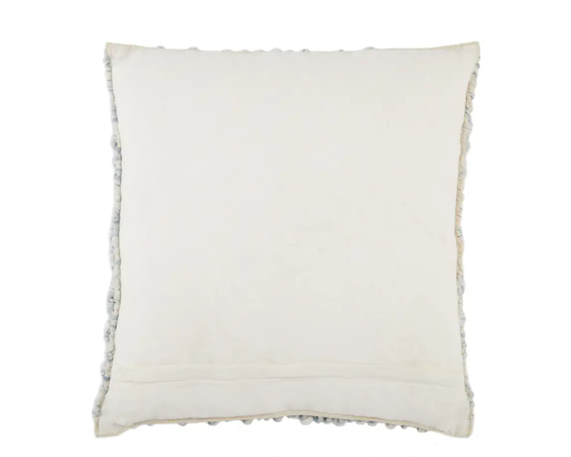 Angora Pillow- Stone Blue