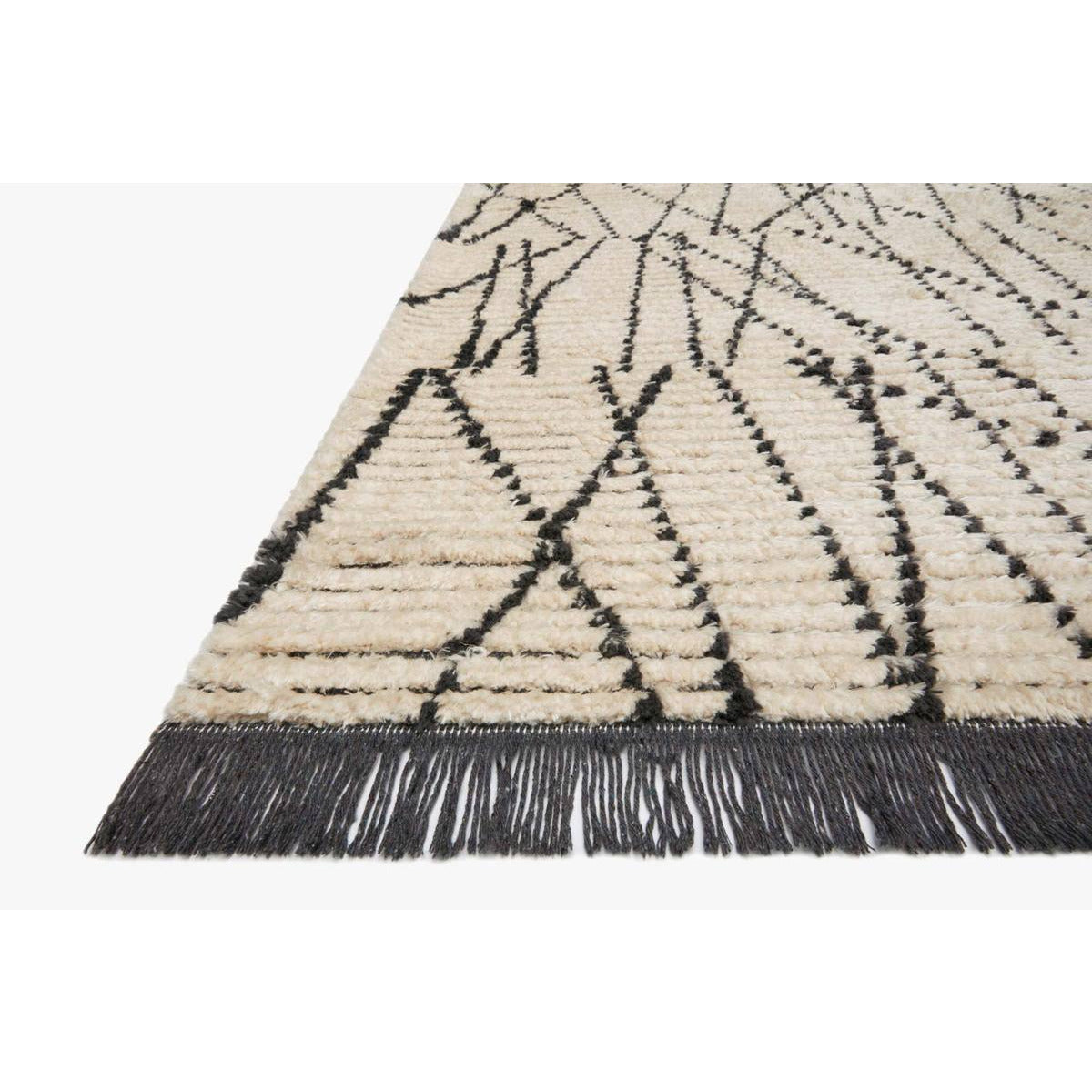 Chris Loves Julia Alice ALI-01 Cream/Charcoal Rug