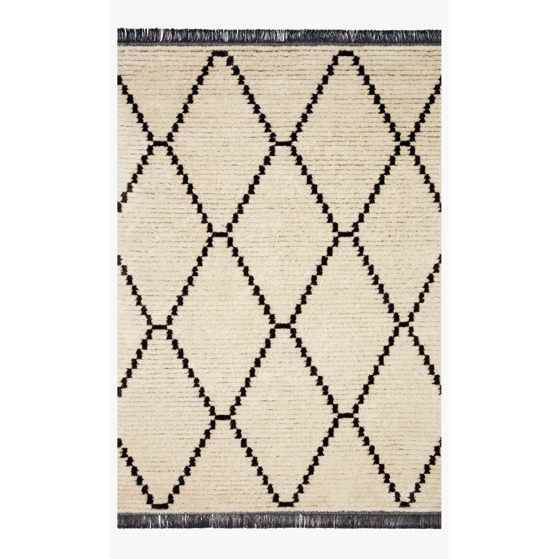 Chris Loves Julia Alice ALI-04 Cream/Charcoal Rug
