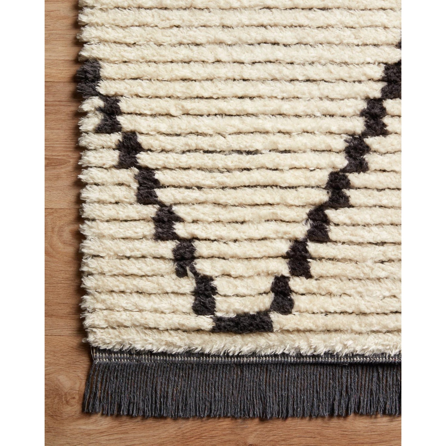 Chris Loves Julia Alice ALI-04 Cream/Charcoal Rug