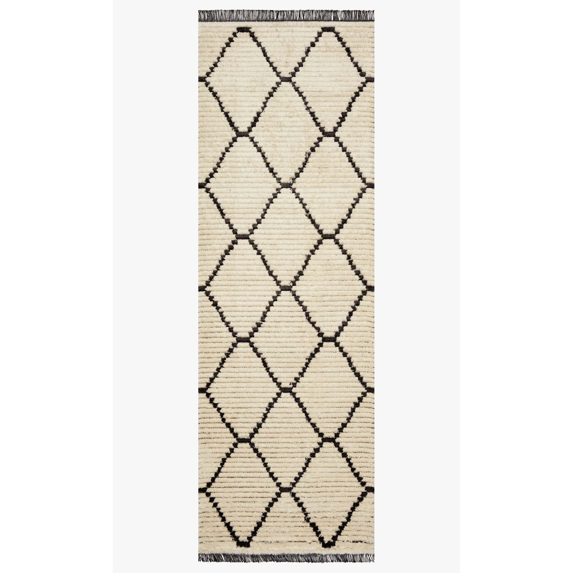 Chris Loves Julia Alice ALI-04 Cream/Charcoal Rug