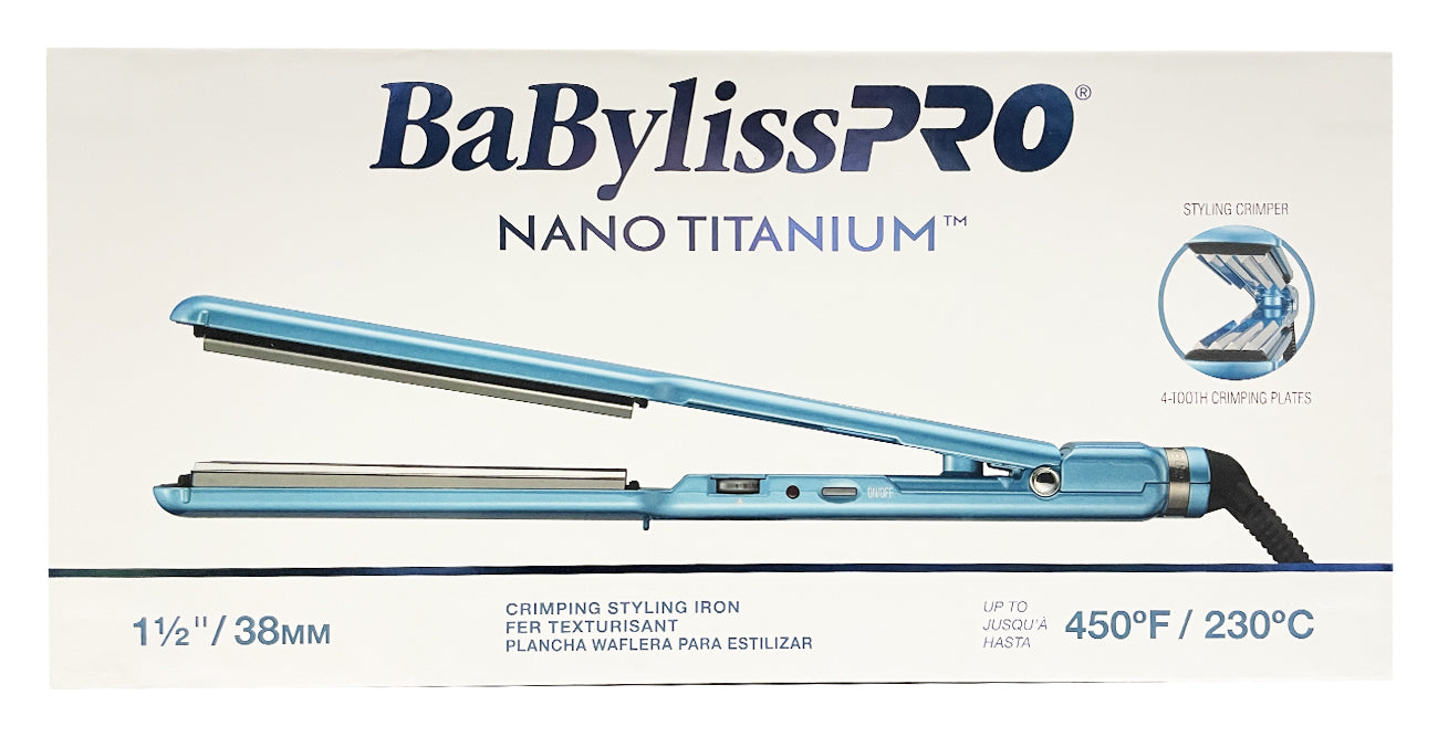 BabylissPro Nano Titanium Crimper Small