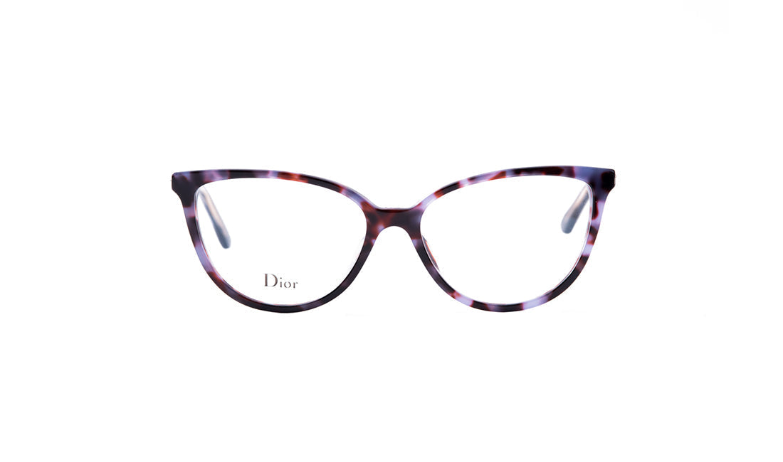 Frames Dior Montaigne 33 Black, Cat Eye, Dior, Frames, Medium, Plastic, Prescription, Purple, Womens