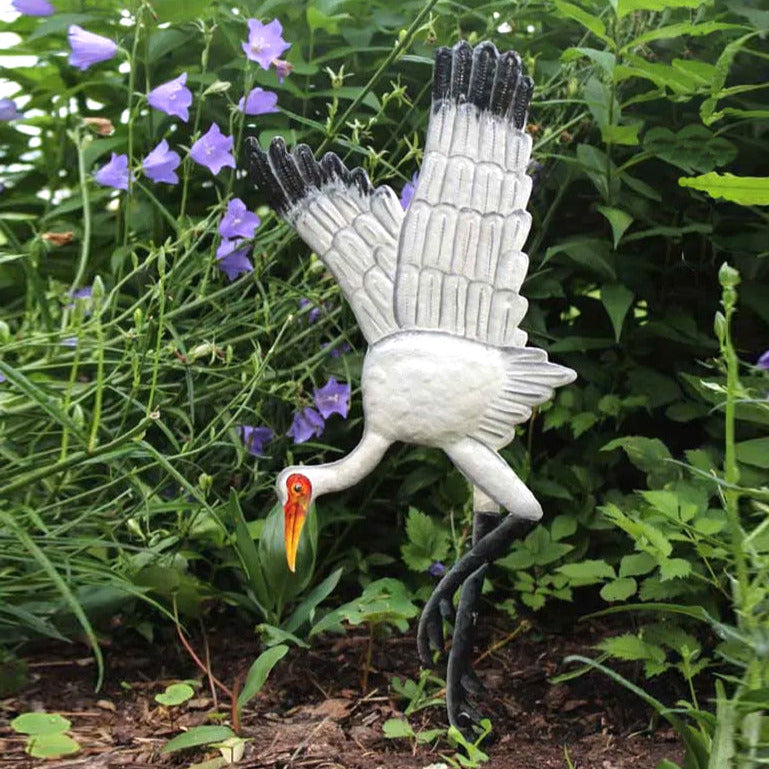 Crane Garden Stake