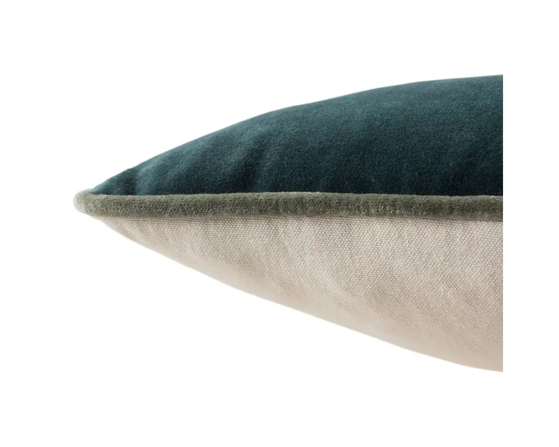 Emerson Teal Lumbar Pillow