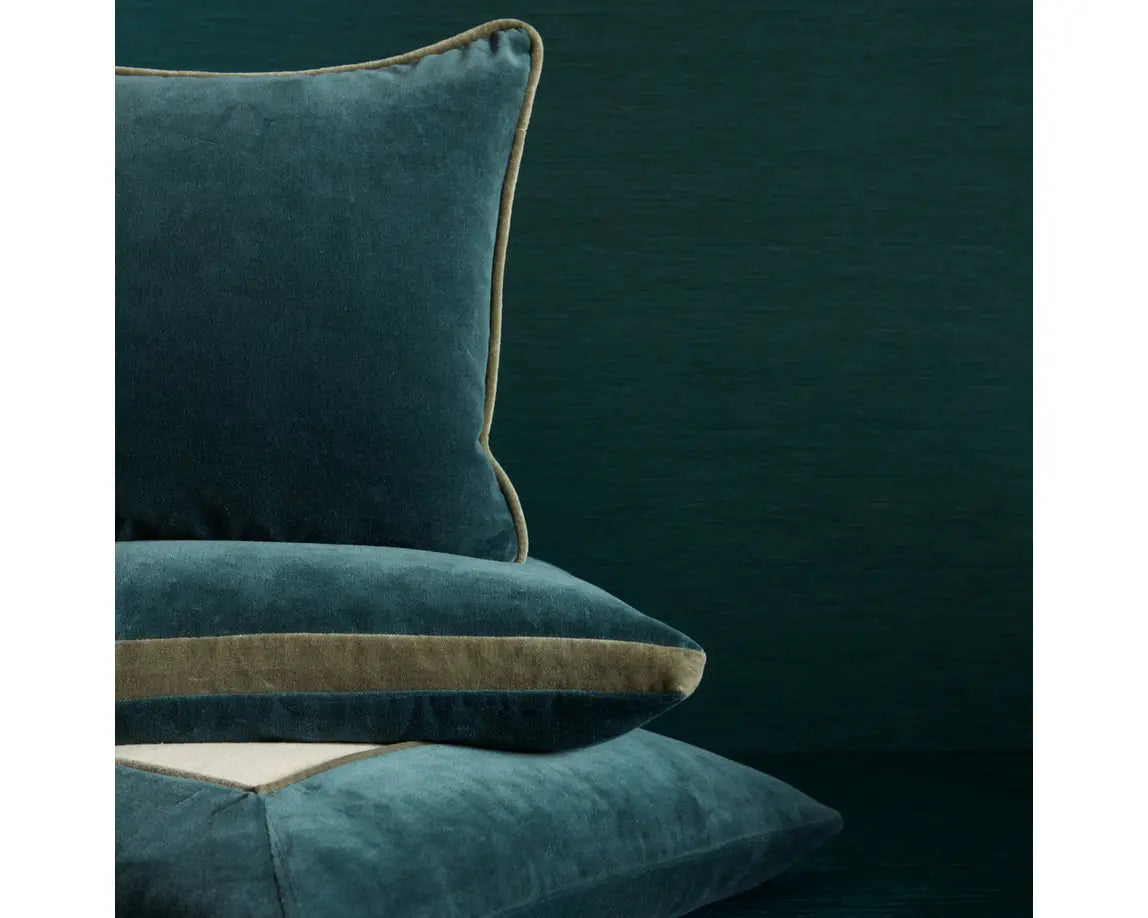 Emerson Teal Lumbar Pillow