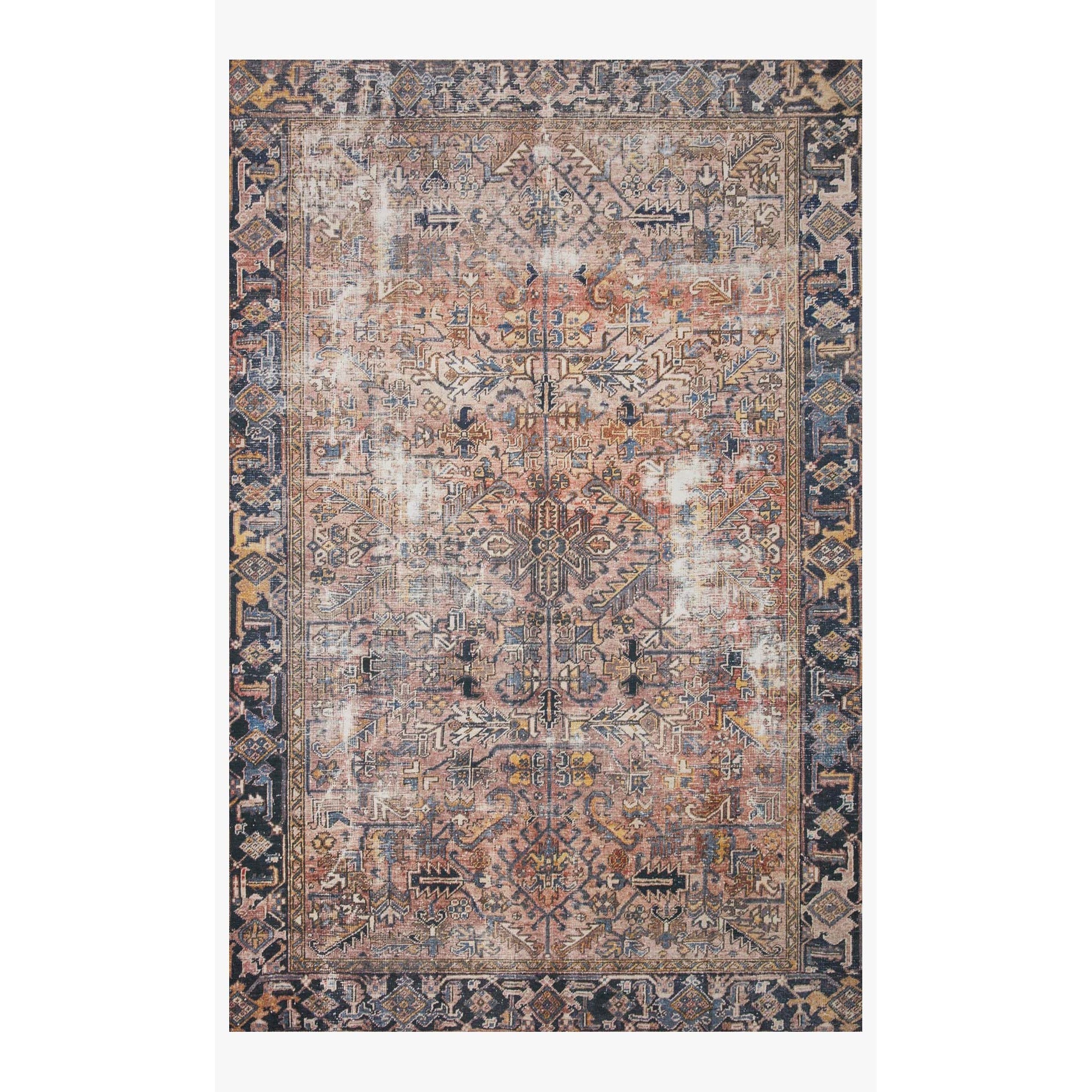 Chris Loves Julia Jules Terracotta/Multi Rug