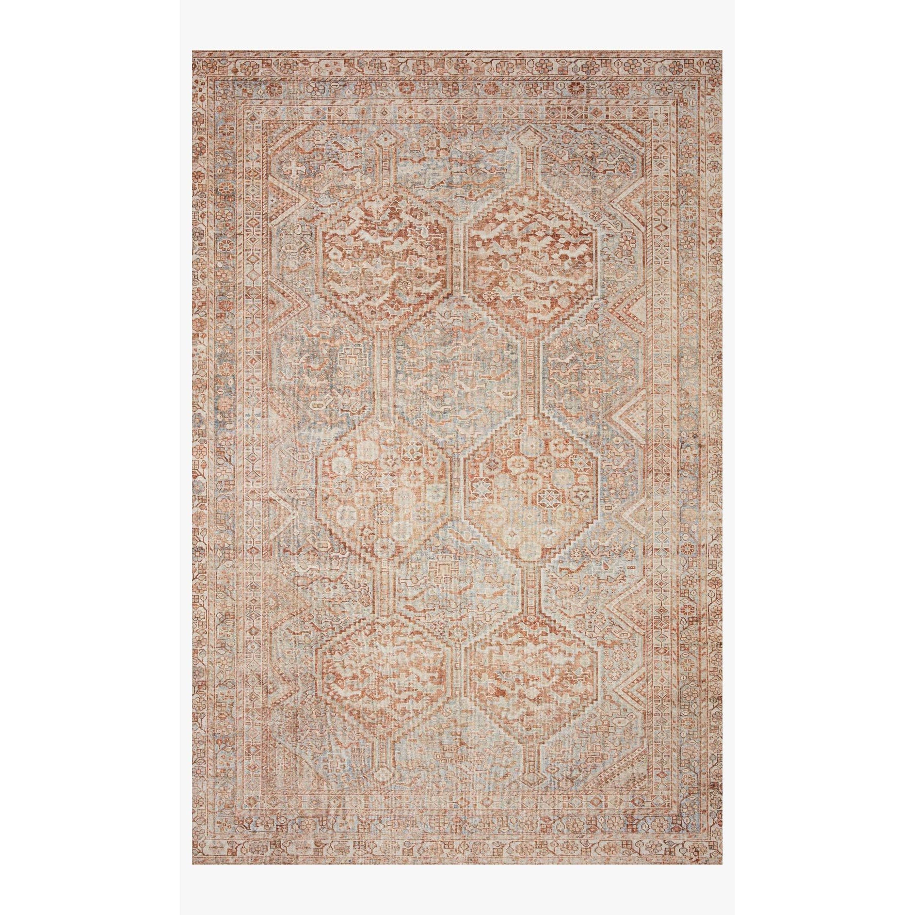 Chris Loves Julia Jules Tangerine/Mist Rug