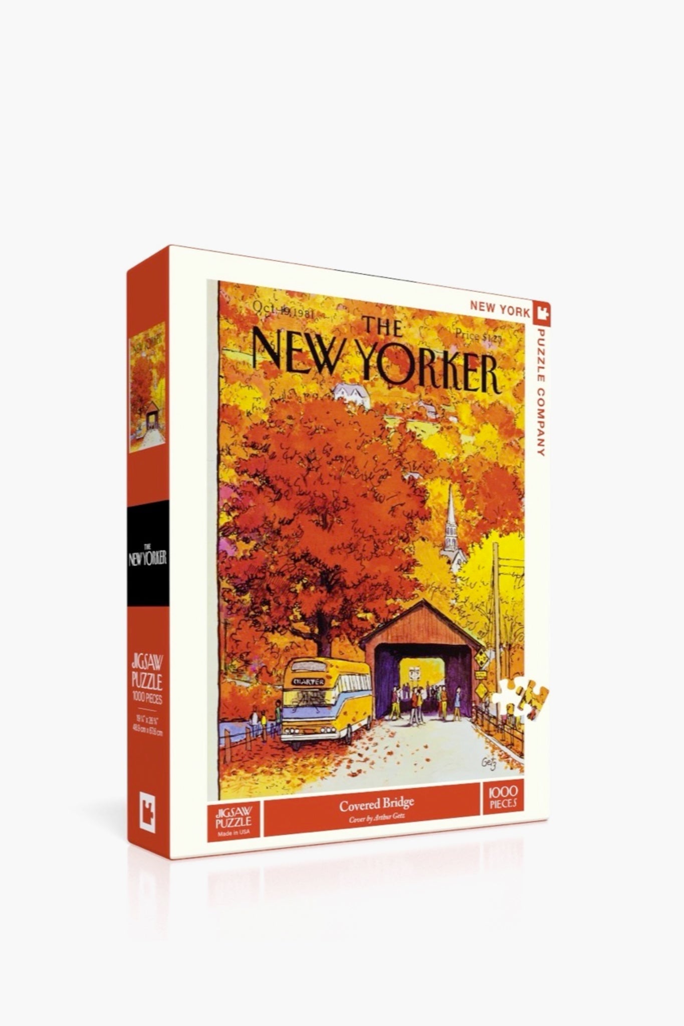 Covered Bridge Jigsaw Puzzle