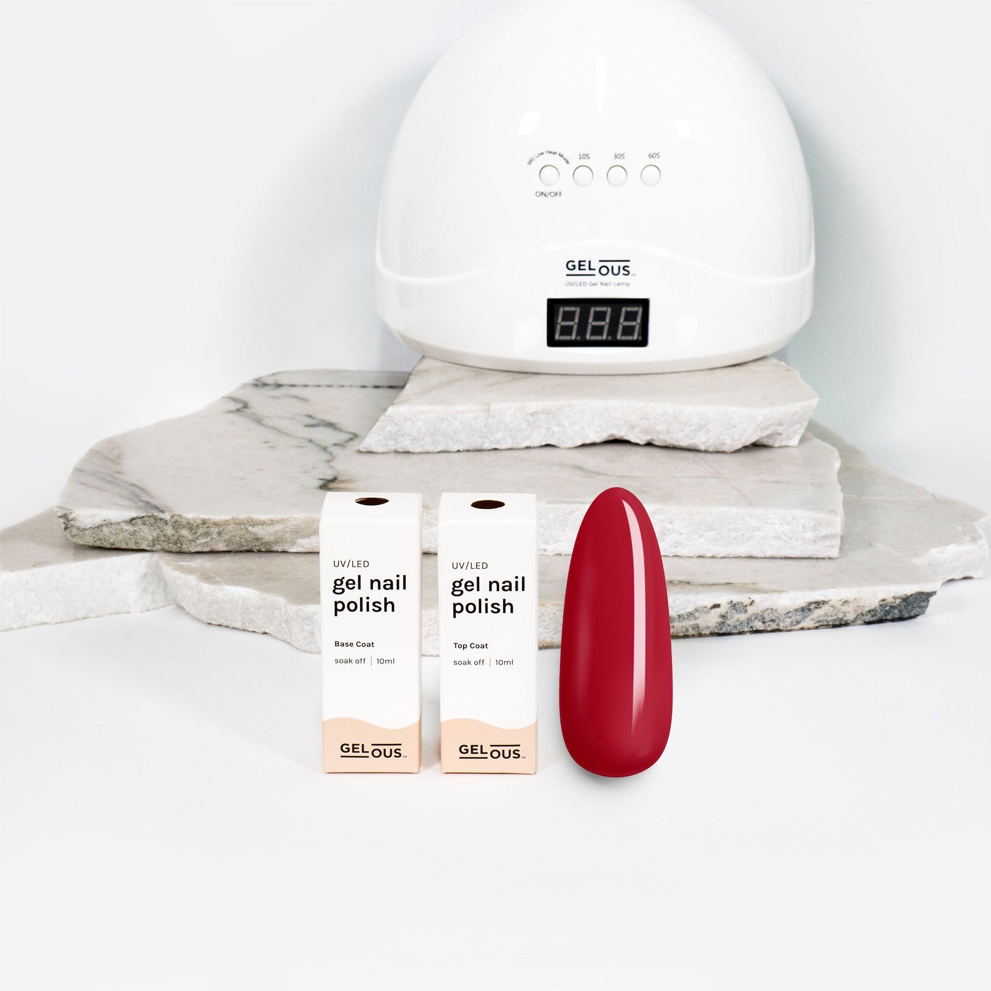 Gelous gel nail polish A Dozen Roses Basic Pack- photographed in New Zealand