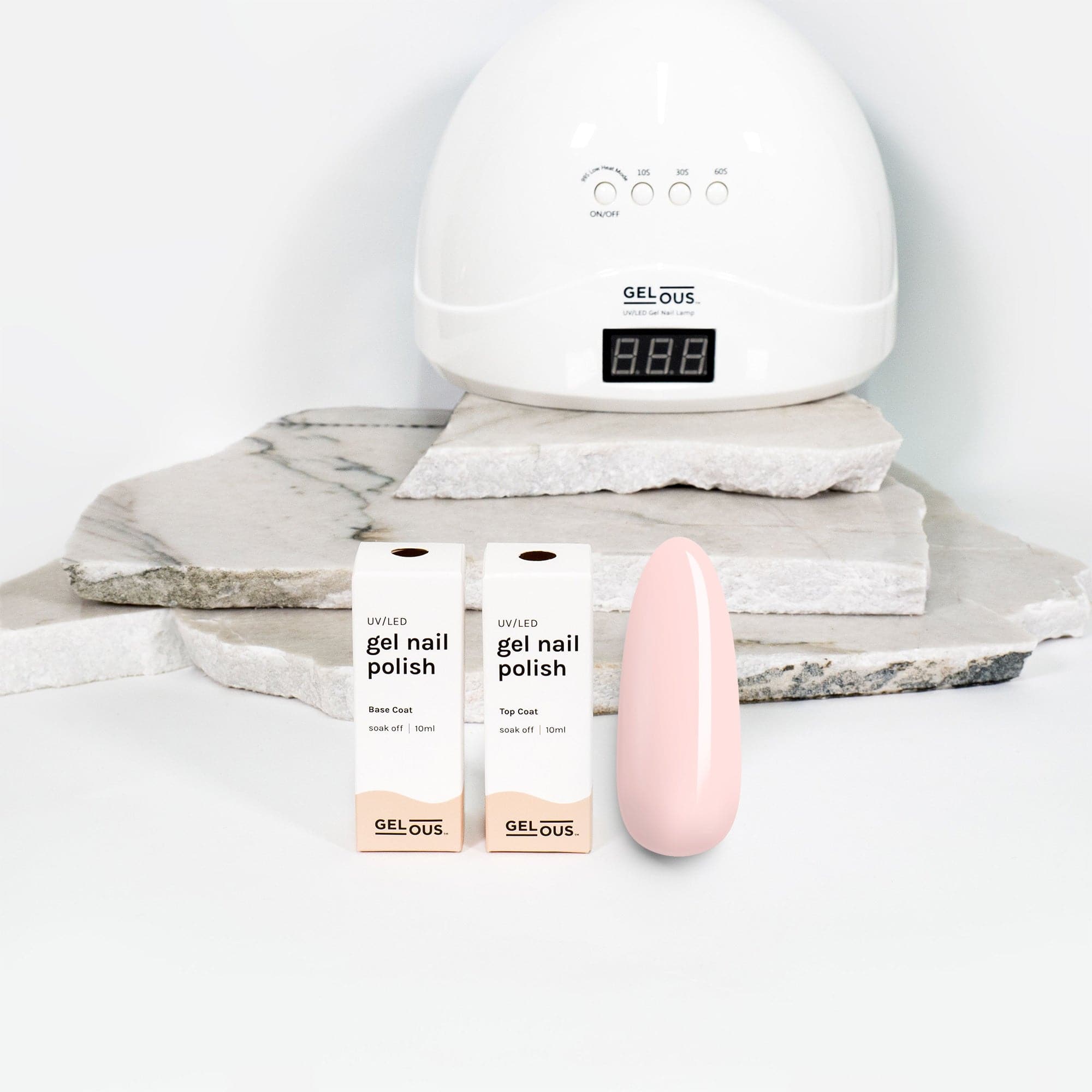 Gelous gel nail polish A Little Bit Nude Basic Pack - photographed in New Zealand