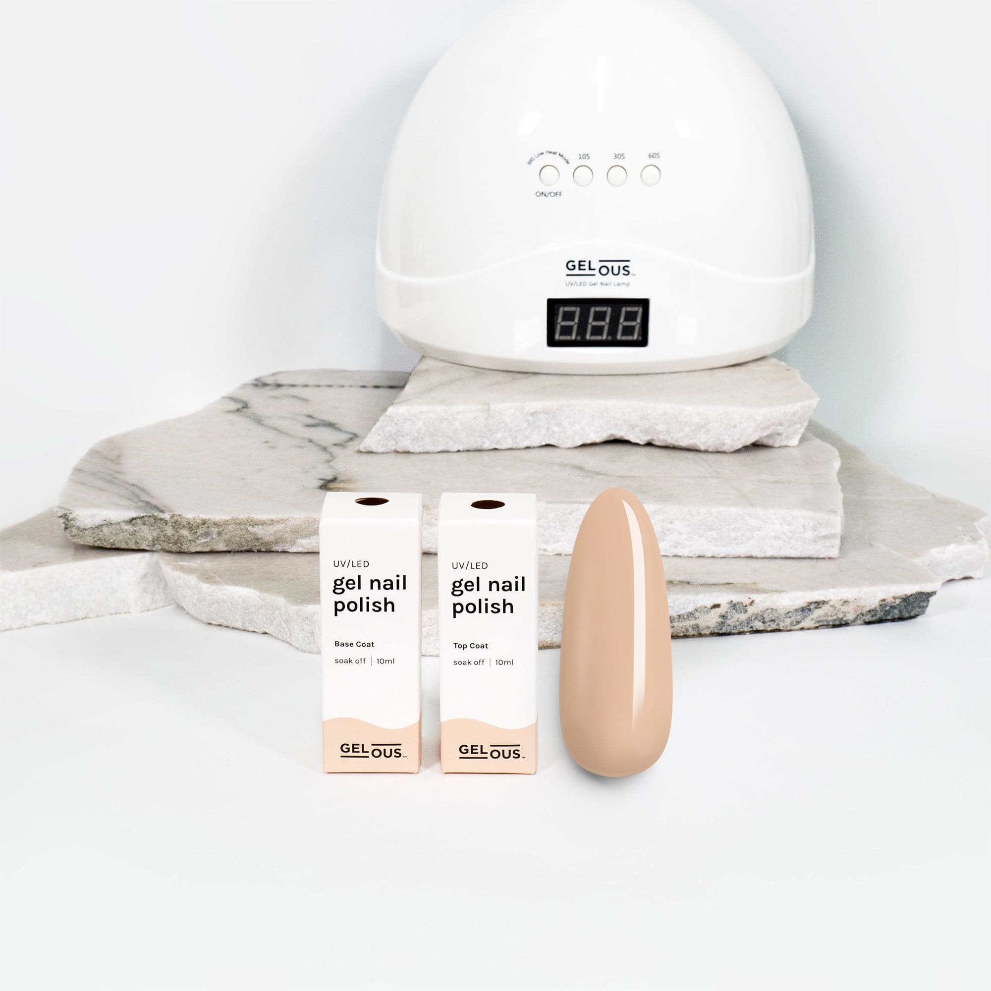 Gelous gel nail polish Au Naturel Basic Pack - photographed in New Zealand