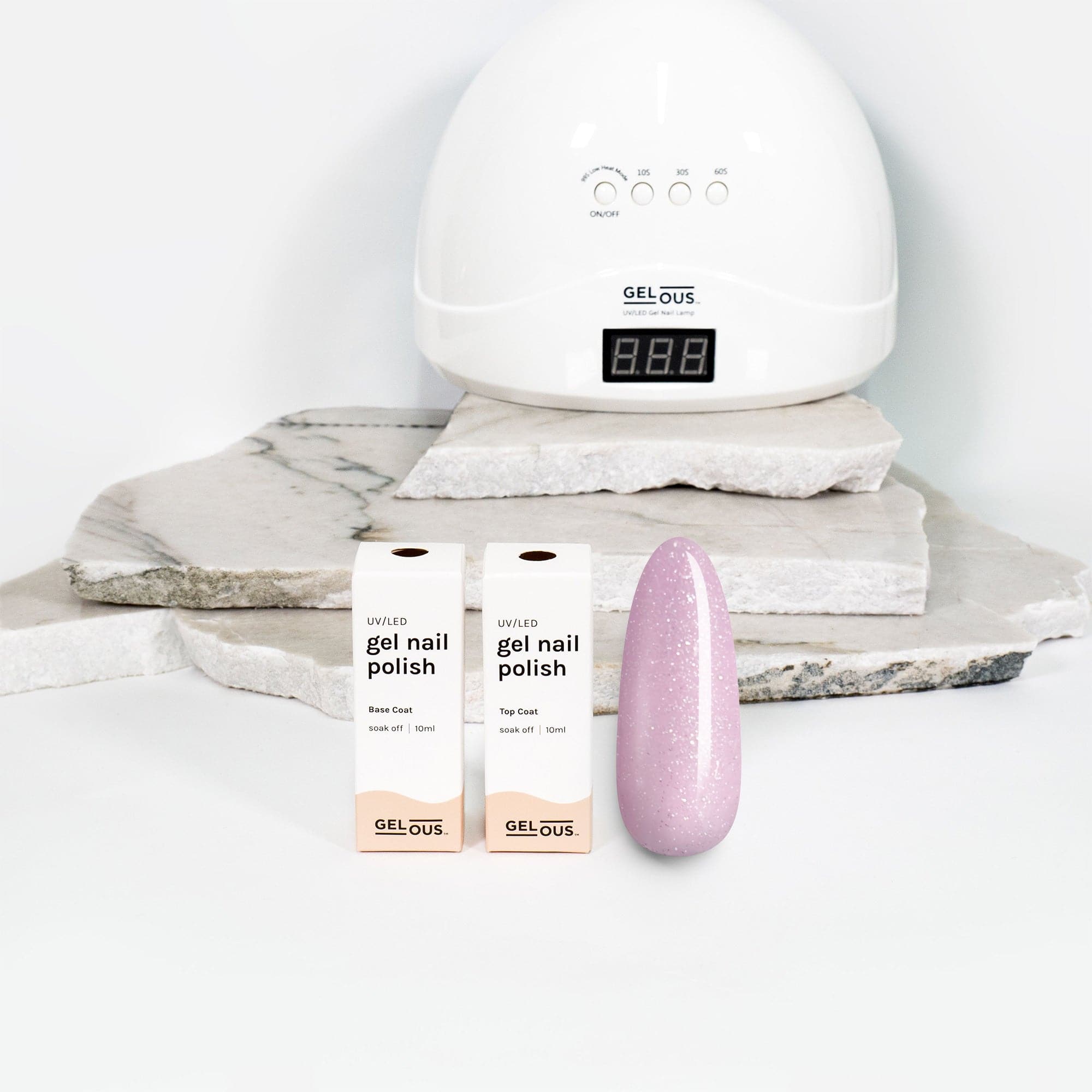 Gelous gel nail polish Baby Cakes Basic Pack - photographed in New Zealand