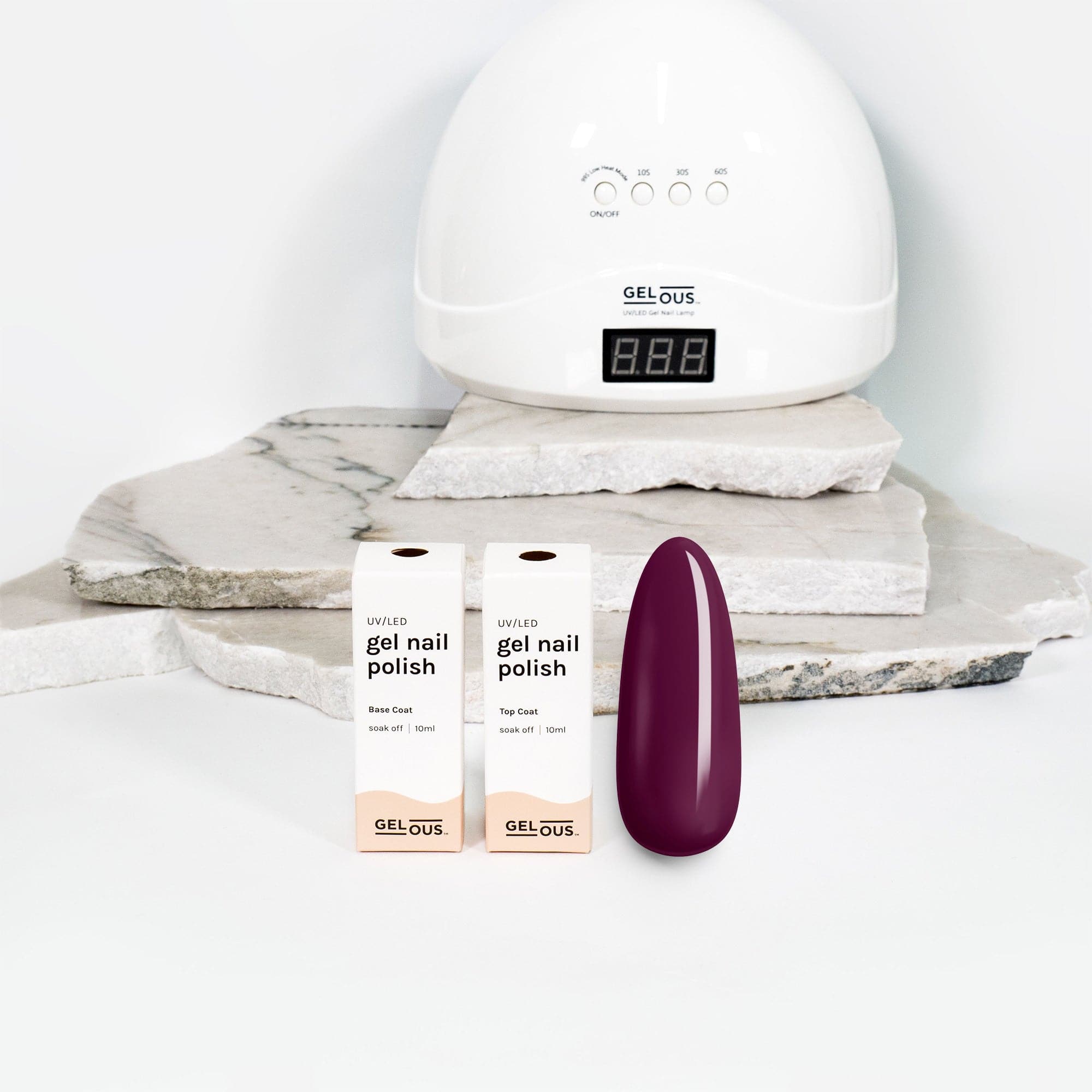 Gelous gel nail polish Drop of Poison Basic Pack - photographed in New Zealand