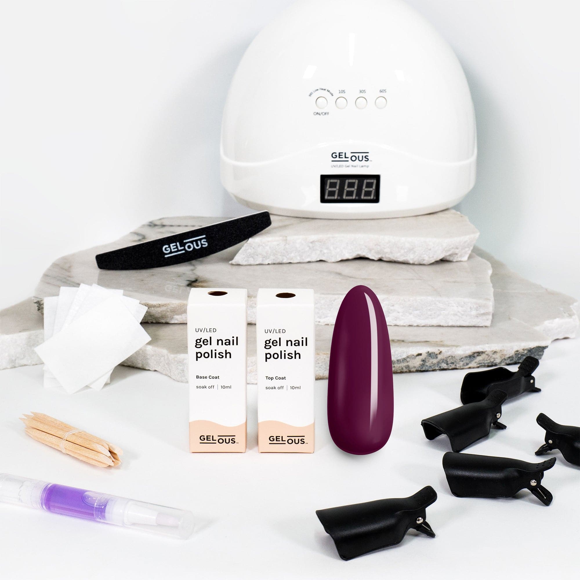 Gelous gel nail polish Drop of Poison Starter Pack - photographed in New Zealand