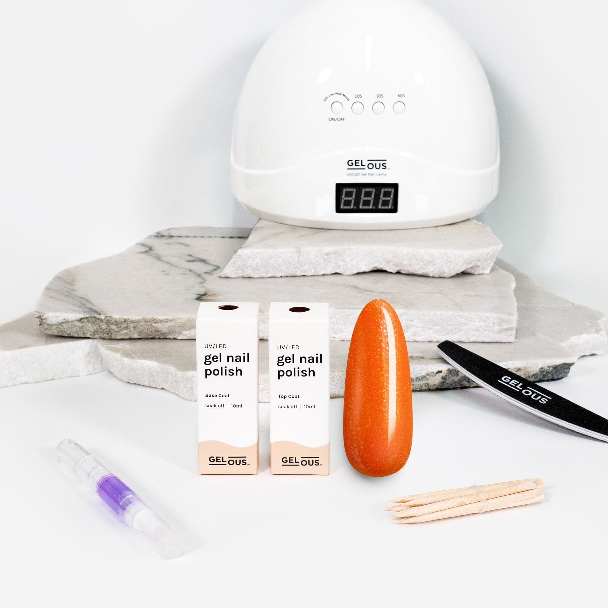 Gelous gel nail polish Easy Tiger Essentials Pack - photographed in New Zealand