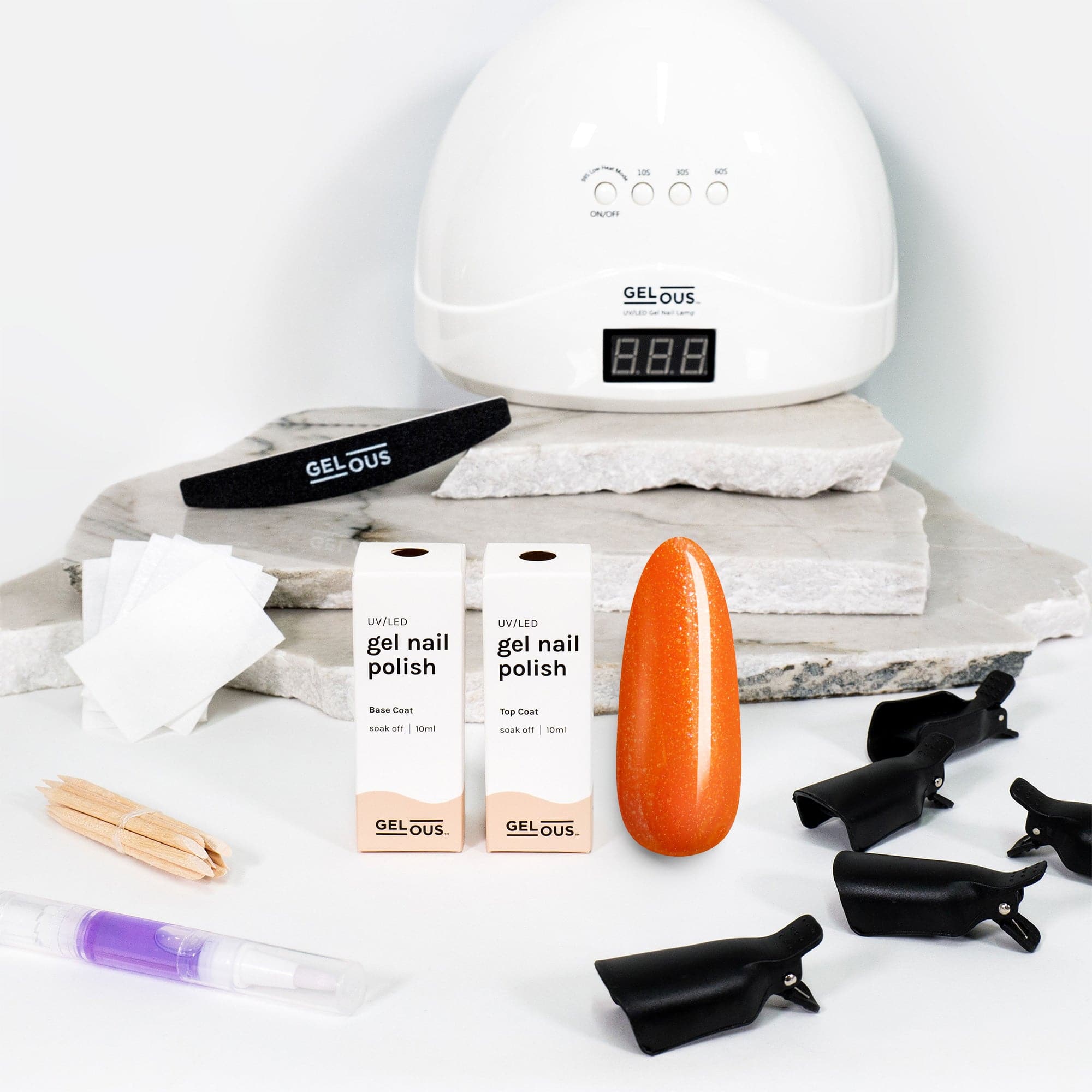 Gelous gel nail polish Easy Tiger Starter Pack - photographed in New Zealand