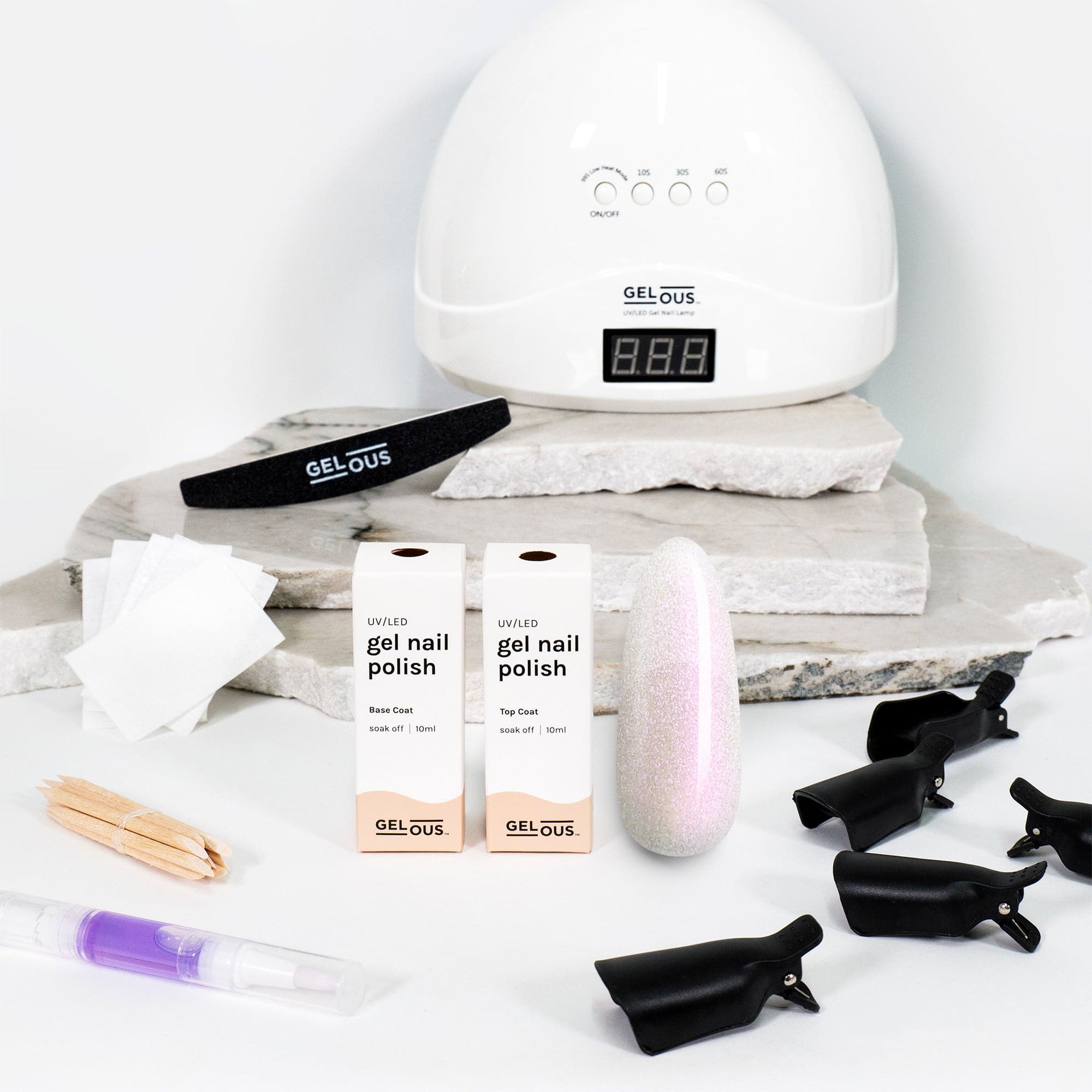 Gelous gel nail polish Fairy Dust Starter Pack - photographed in New Zealand