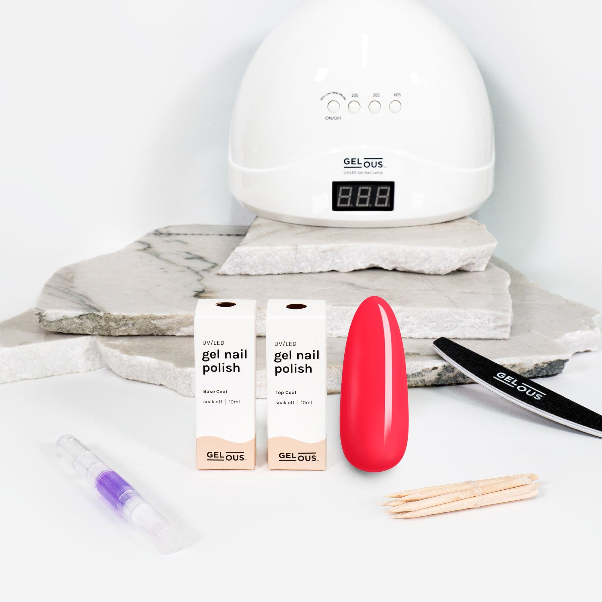 Gelous gel nail polish Fire My Desire Essentials Pack - photographed in New Zealand