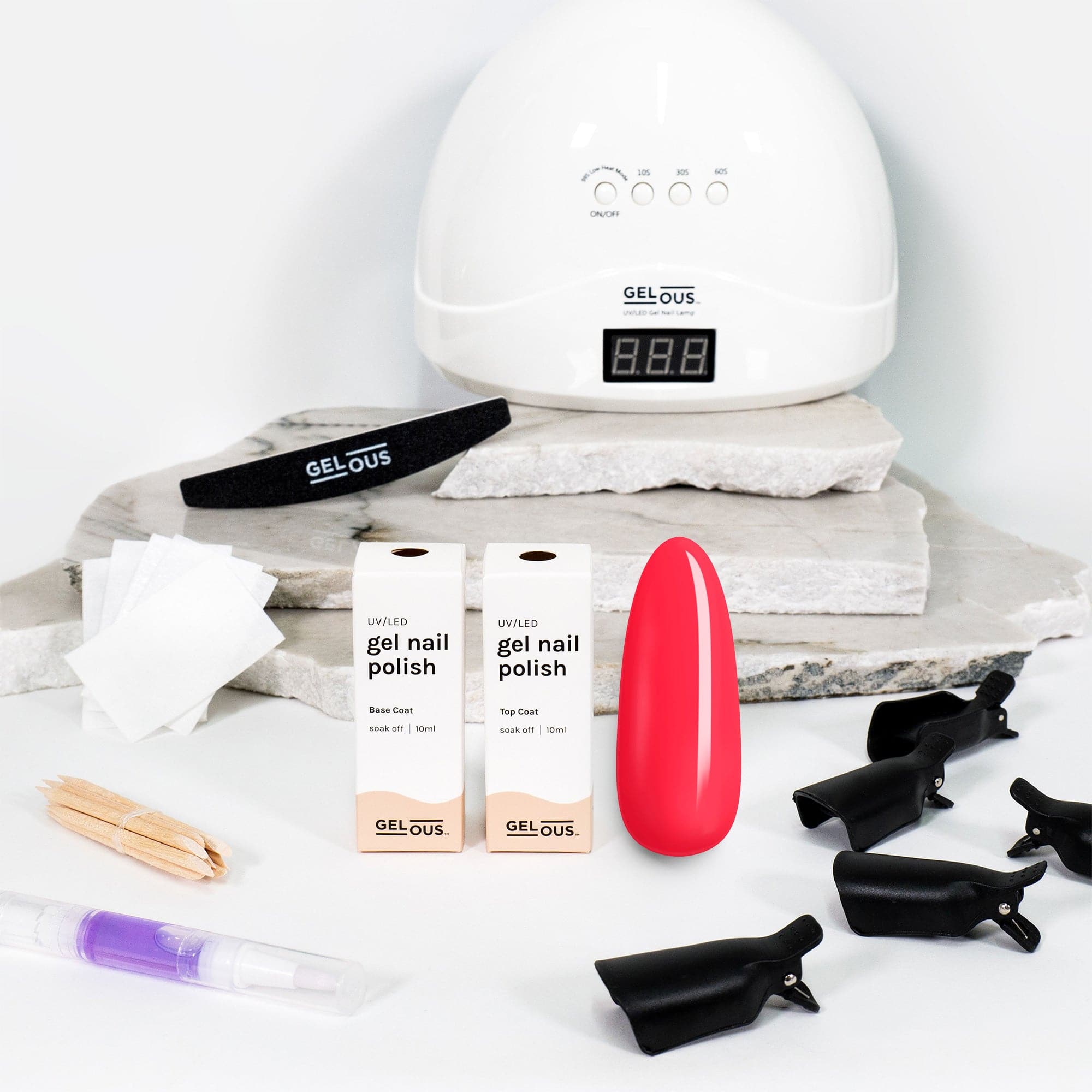 Gelous gel nail polish Fire My Desire Starter Pack - photographed in New Zealand