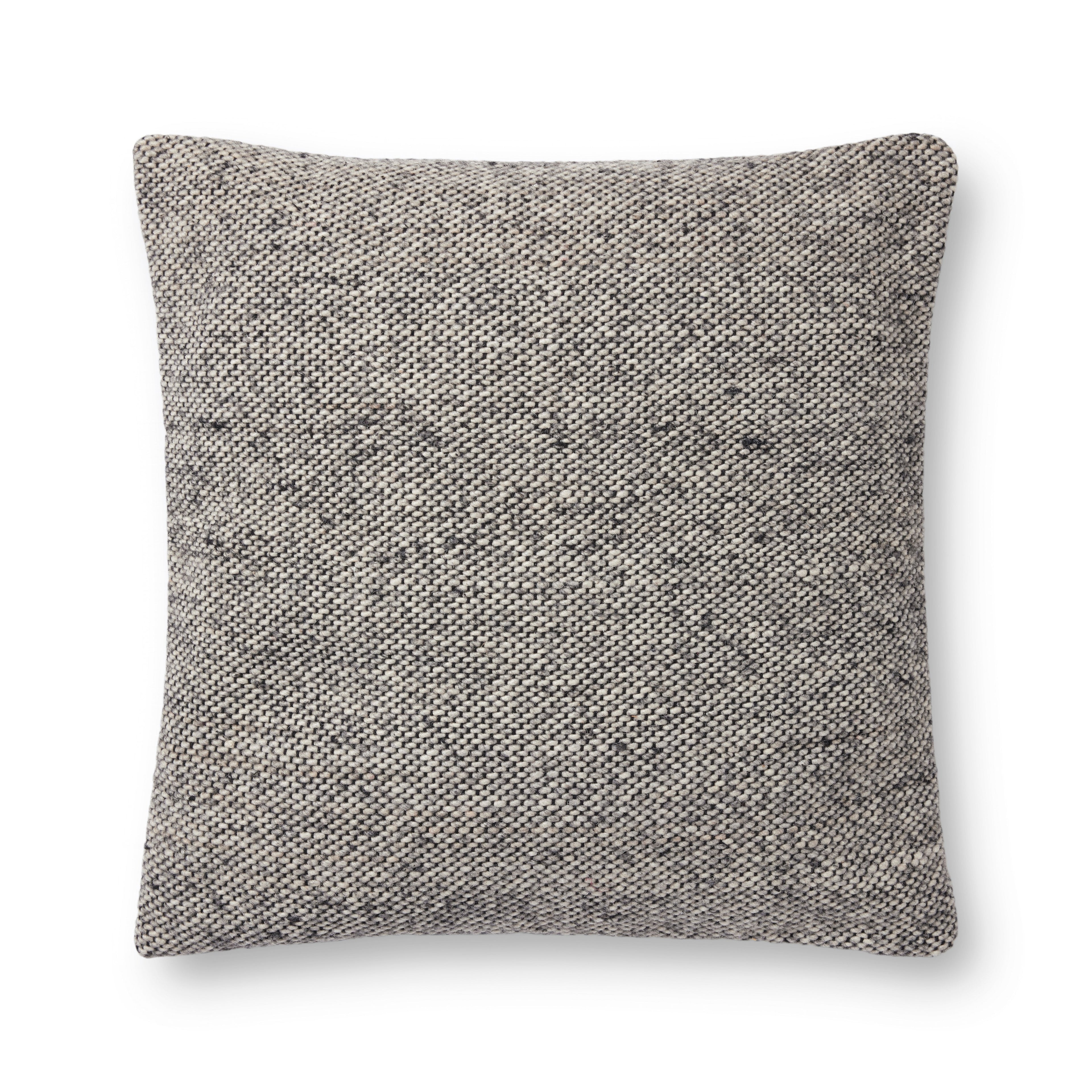 Amber Lewis Claudette Pal0019 Charcoal / Grey Pillow