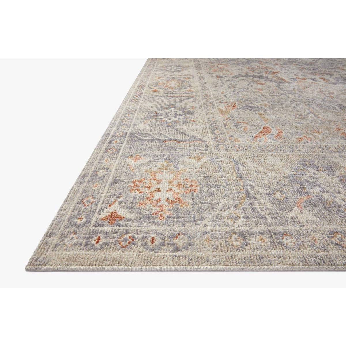 Chris Loves Julia Rosemarie Oatmeal/Lavender Rug