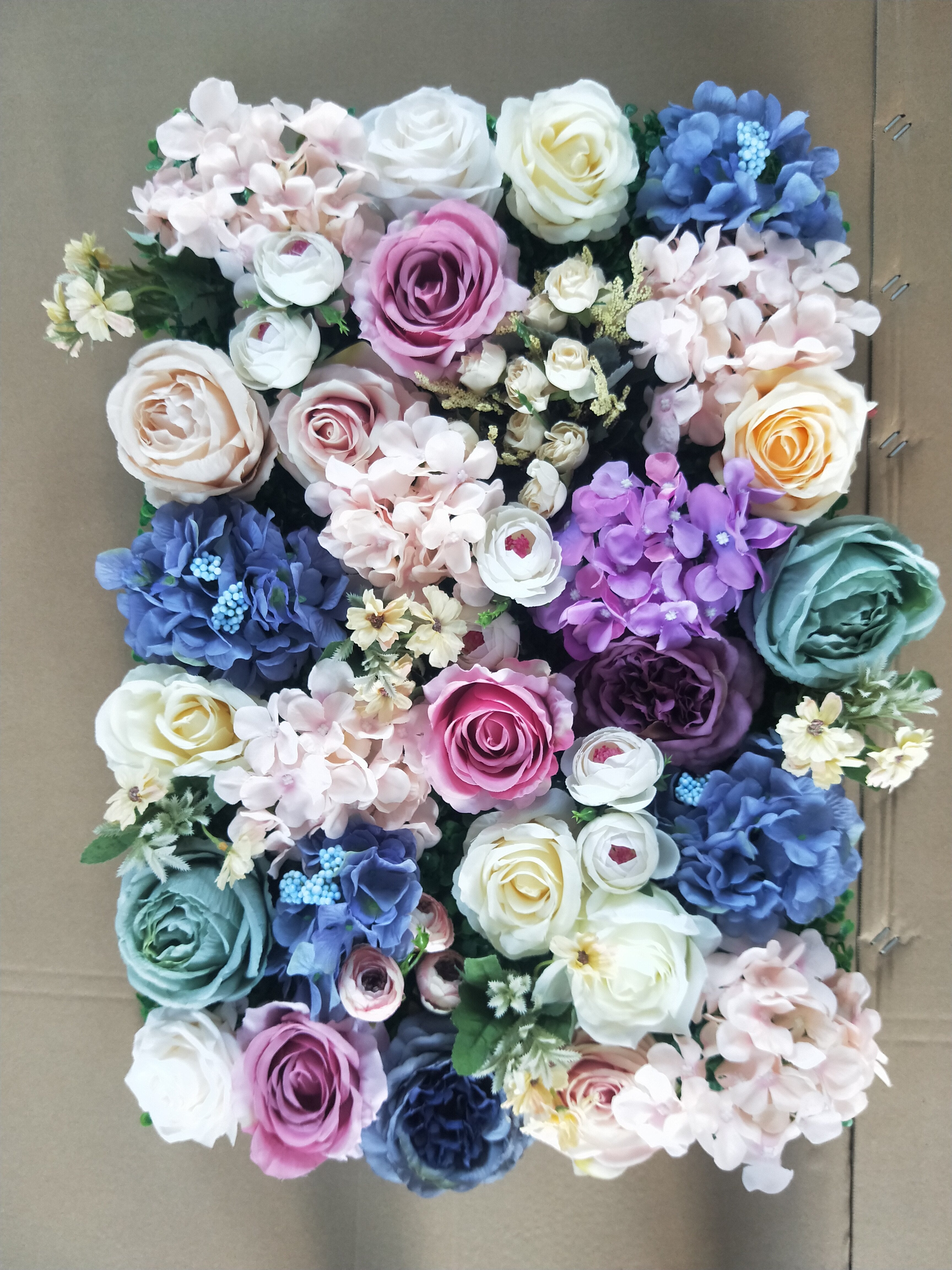 3D Artificial Flower Wall