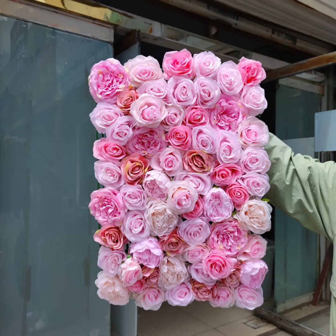3D Artificial Flower Wall