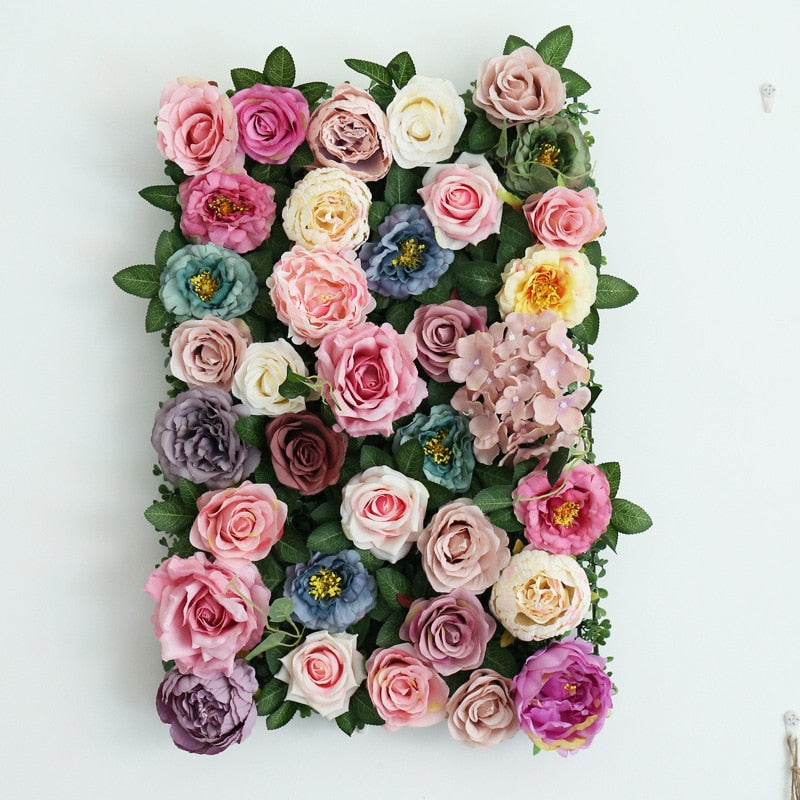 3D Artificial Flower Wall