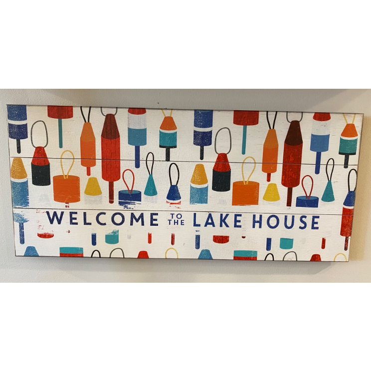 "Welcome To The Lake House" Art