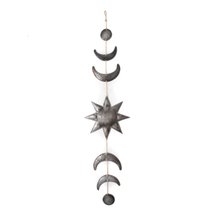 Celestial Metal Wall Hanging