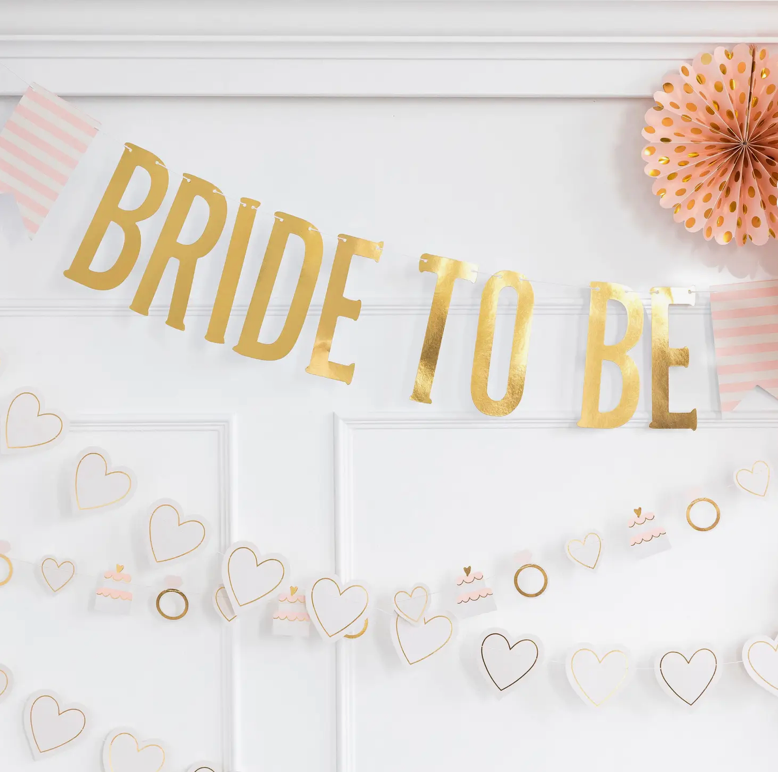 Bride To Be Word Banner