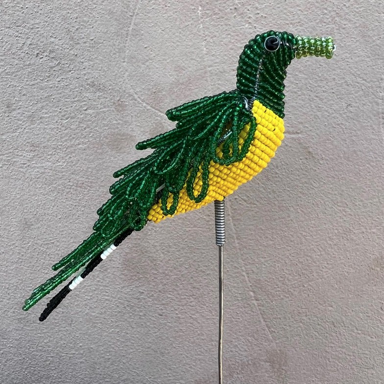 African Bird Plant Stake - FMSCMarketplace.org