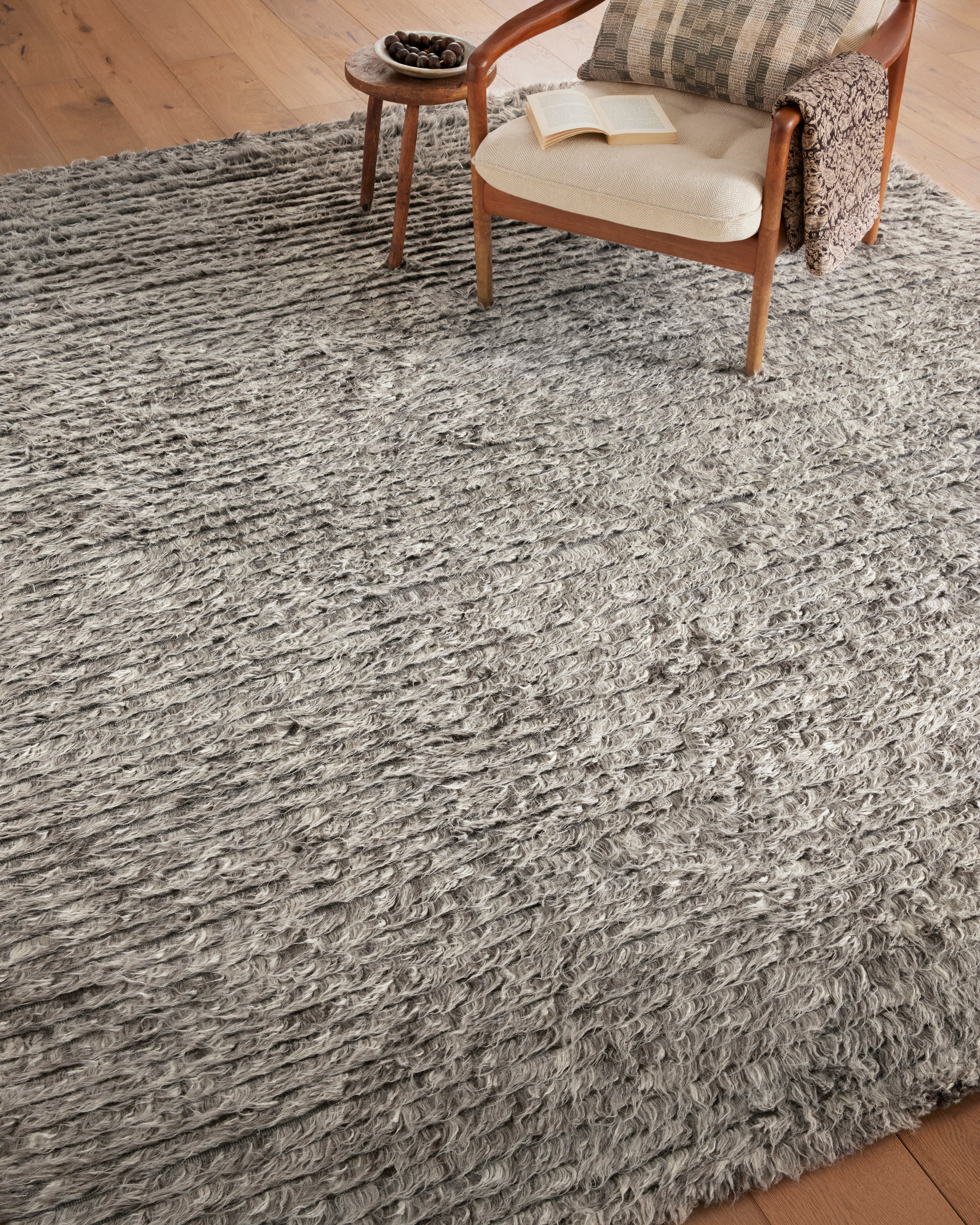 Amber Lewis Woodland 01 Granite Rug