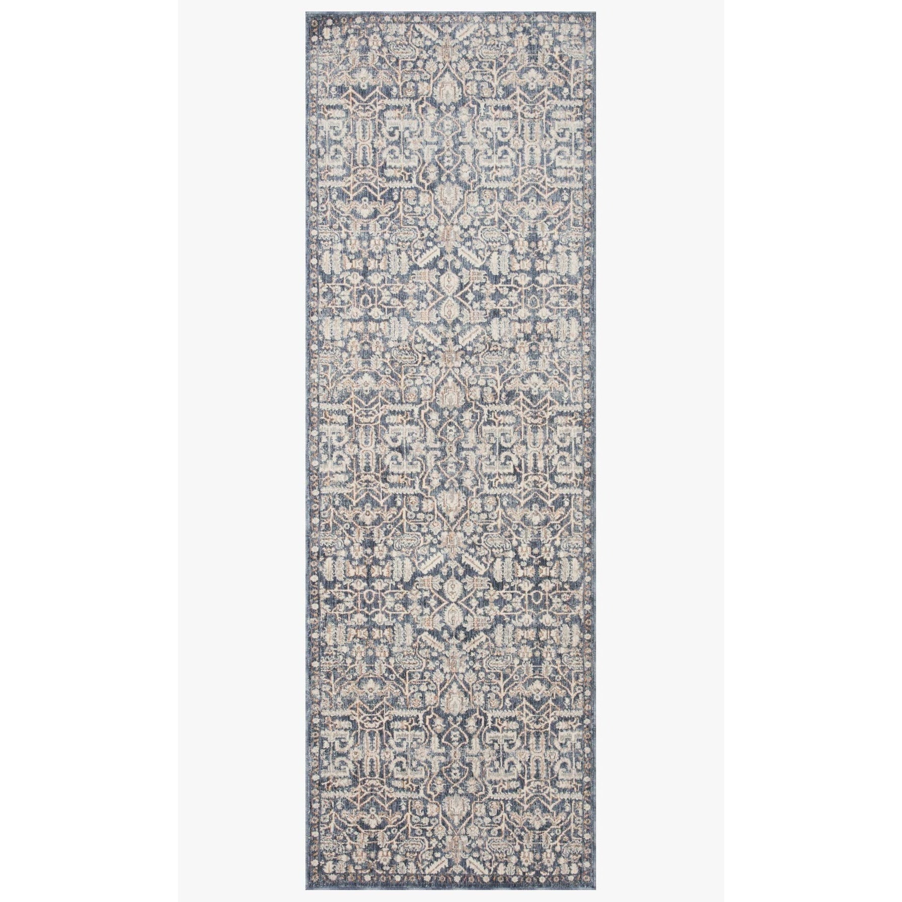 Amber Lewis Zuma Blue/Ivory Rug