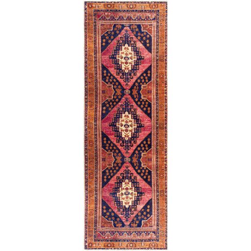 Amelie Rug - AML2347 - Rose/Blue