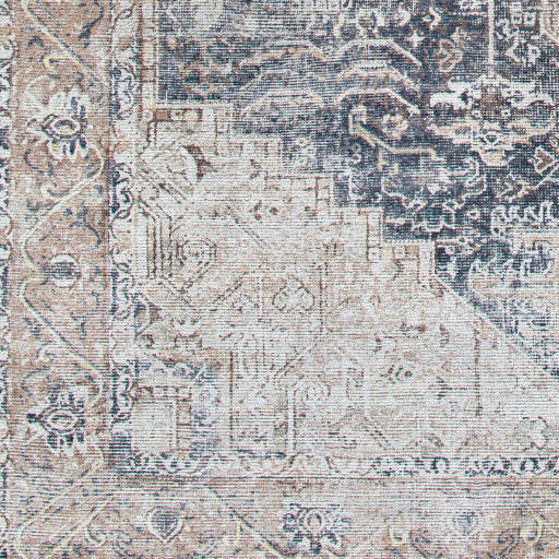 Amelie Rug - AML2360 - Blue/Brown