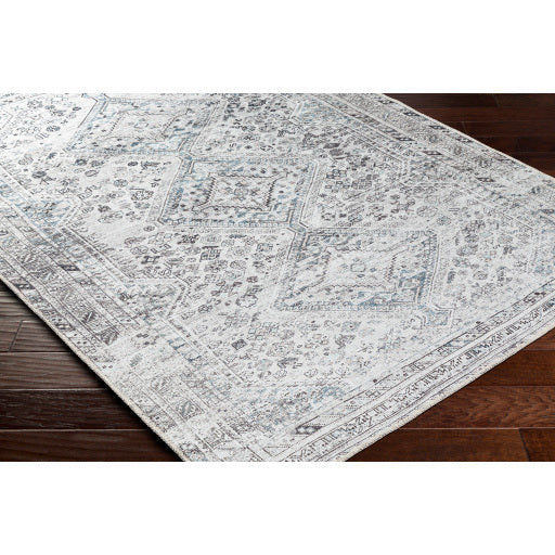 Amelie Rug - AML2380 - White/Denim