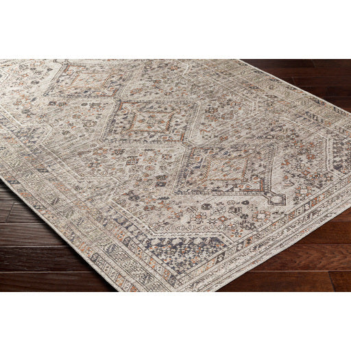 Amelie Rug - AML2383 - Ivory/Peach/Slate