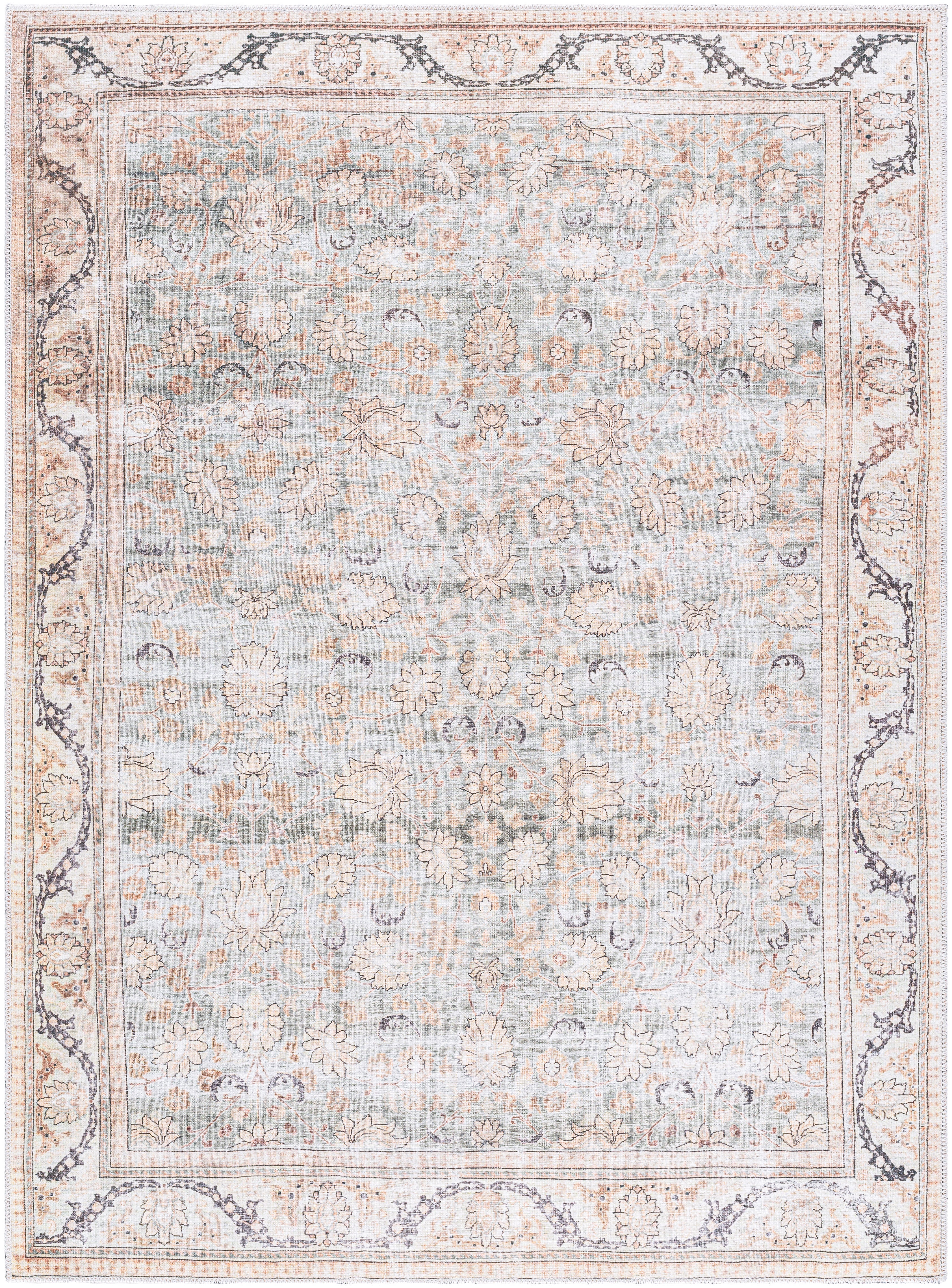 Amelie Rug - AML2398 - Beige, Black