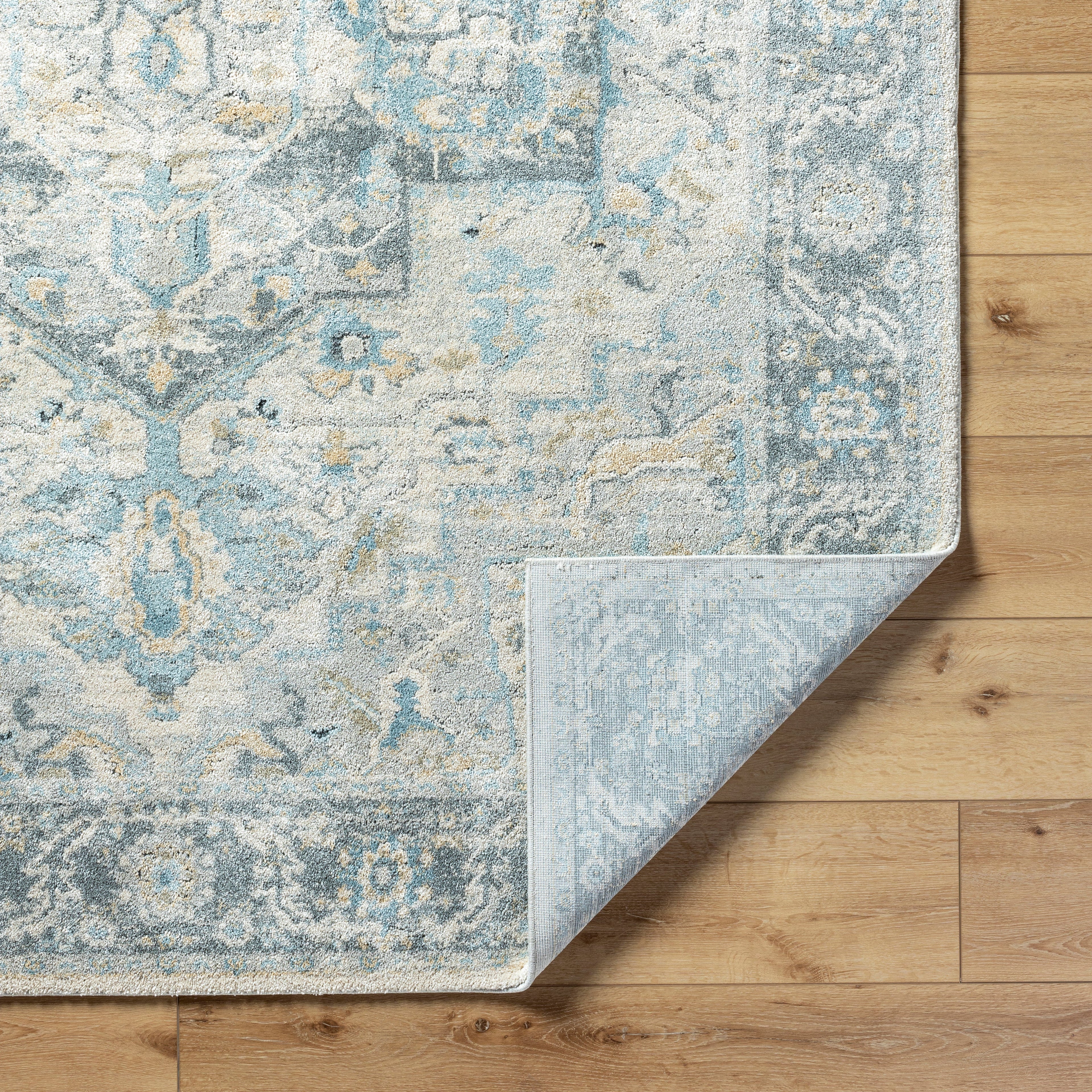Avellino AVL-2301 Rug- Beige, Gray, Blue