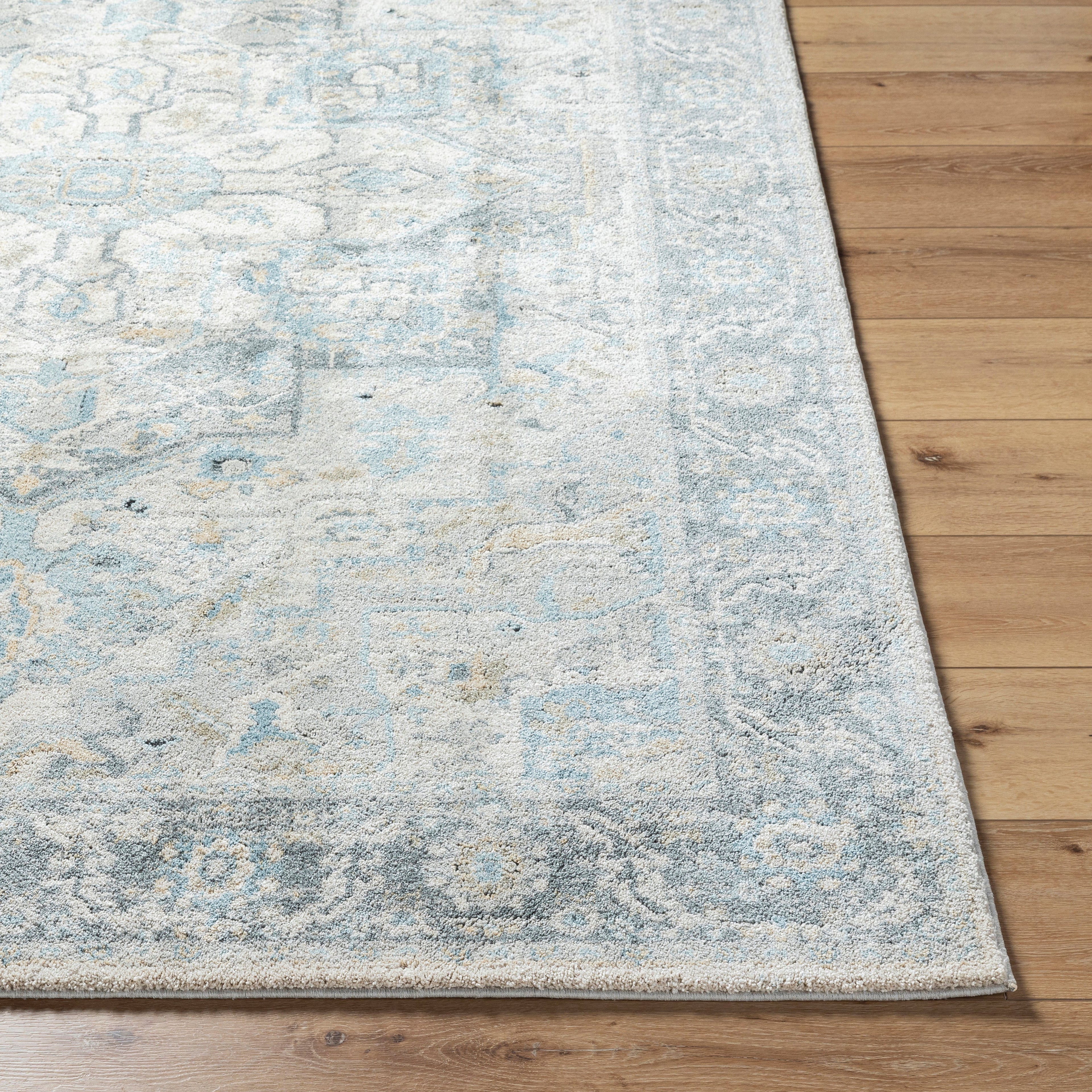 Avellino AVL-2301 Rug- Beige, Gray, Blue