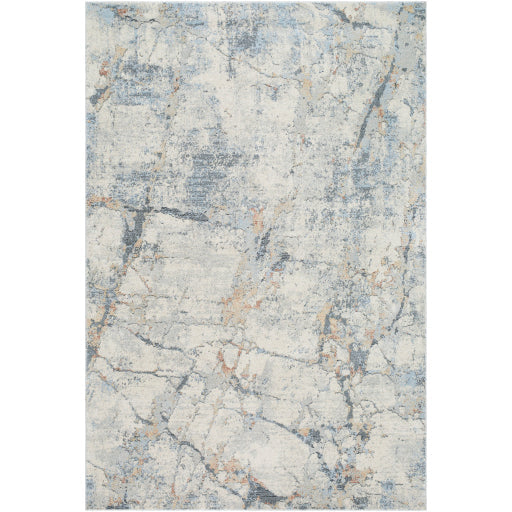 Avellino AVL-2306 Rug-  Beige, Blue, Gray