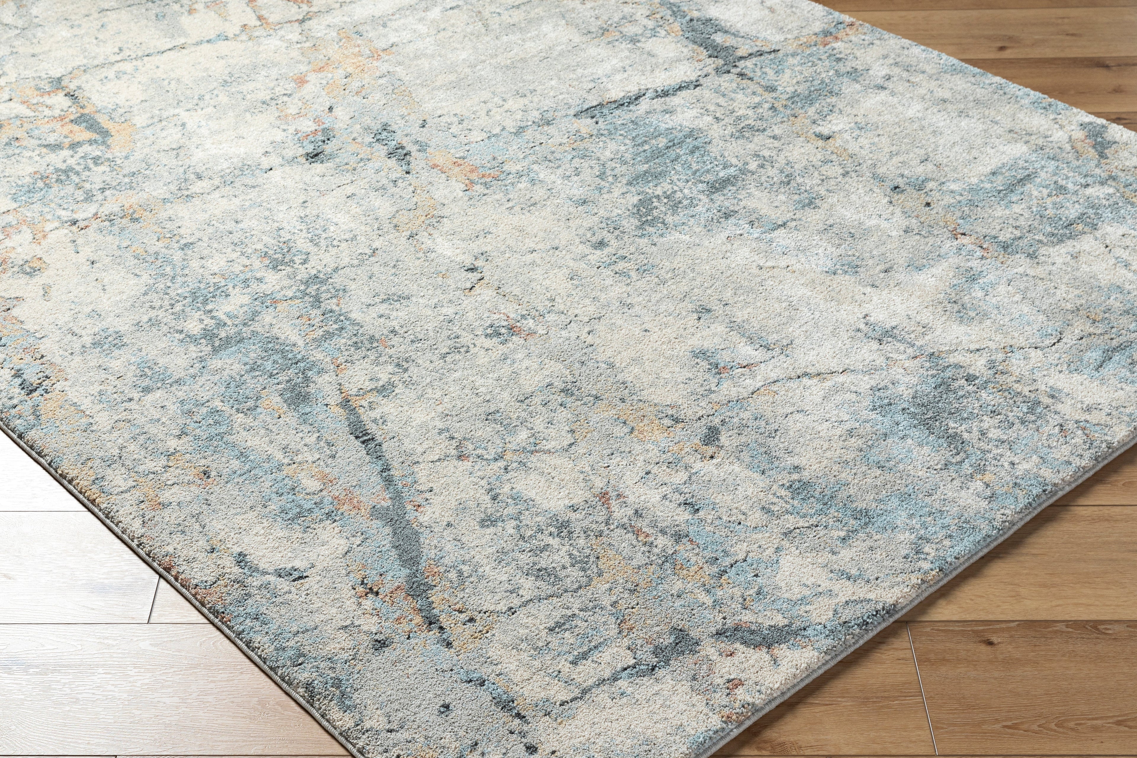 Avellino AVL-2306 Rug-  Beige, Blue, Gray