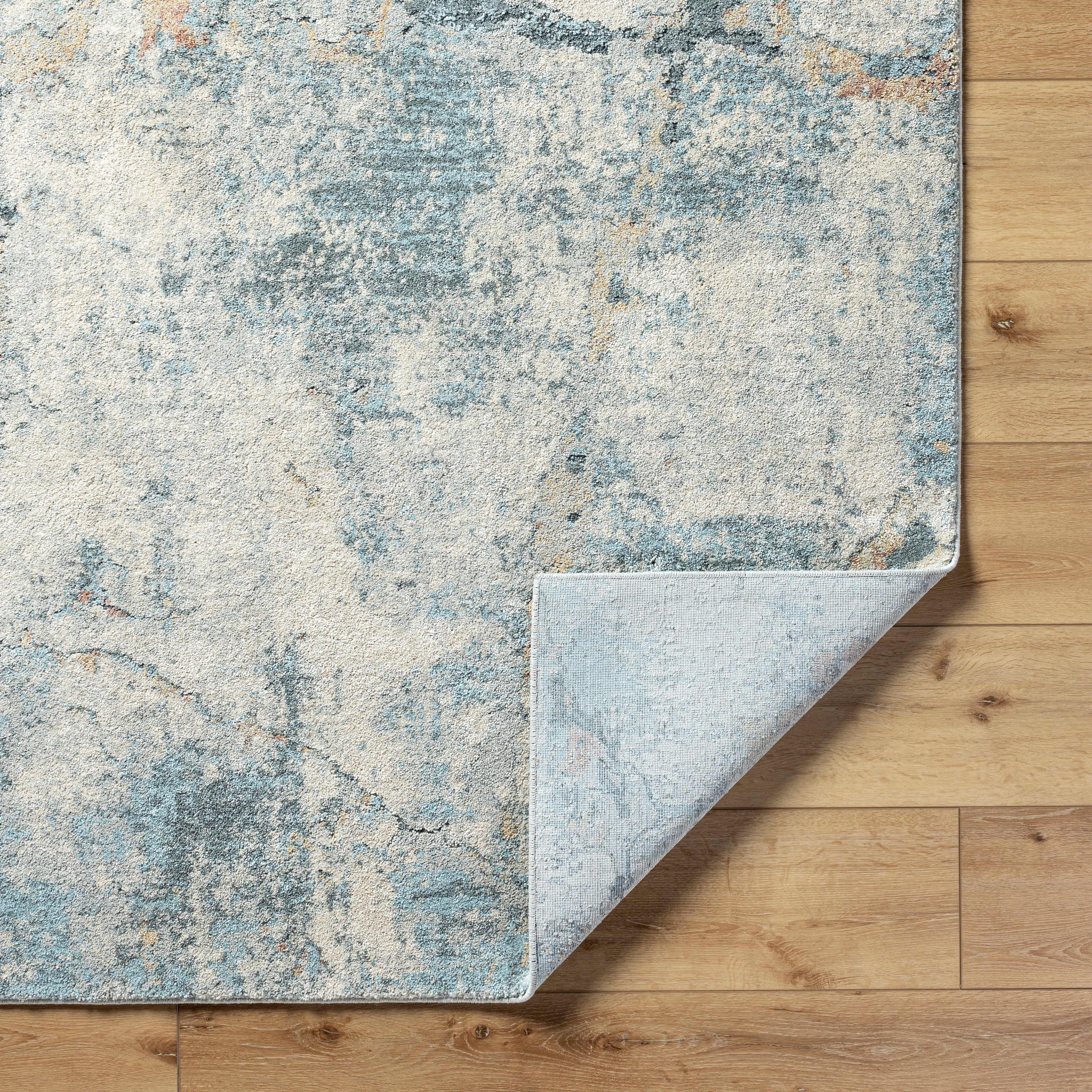 Avellino AVL-2306 Rug-  Beige, Blue, Gray