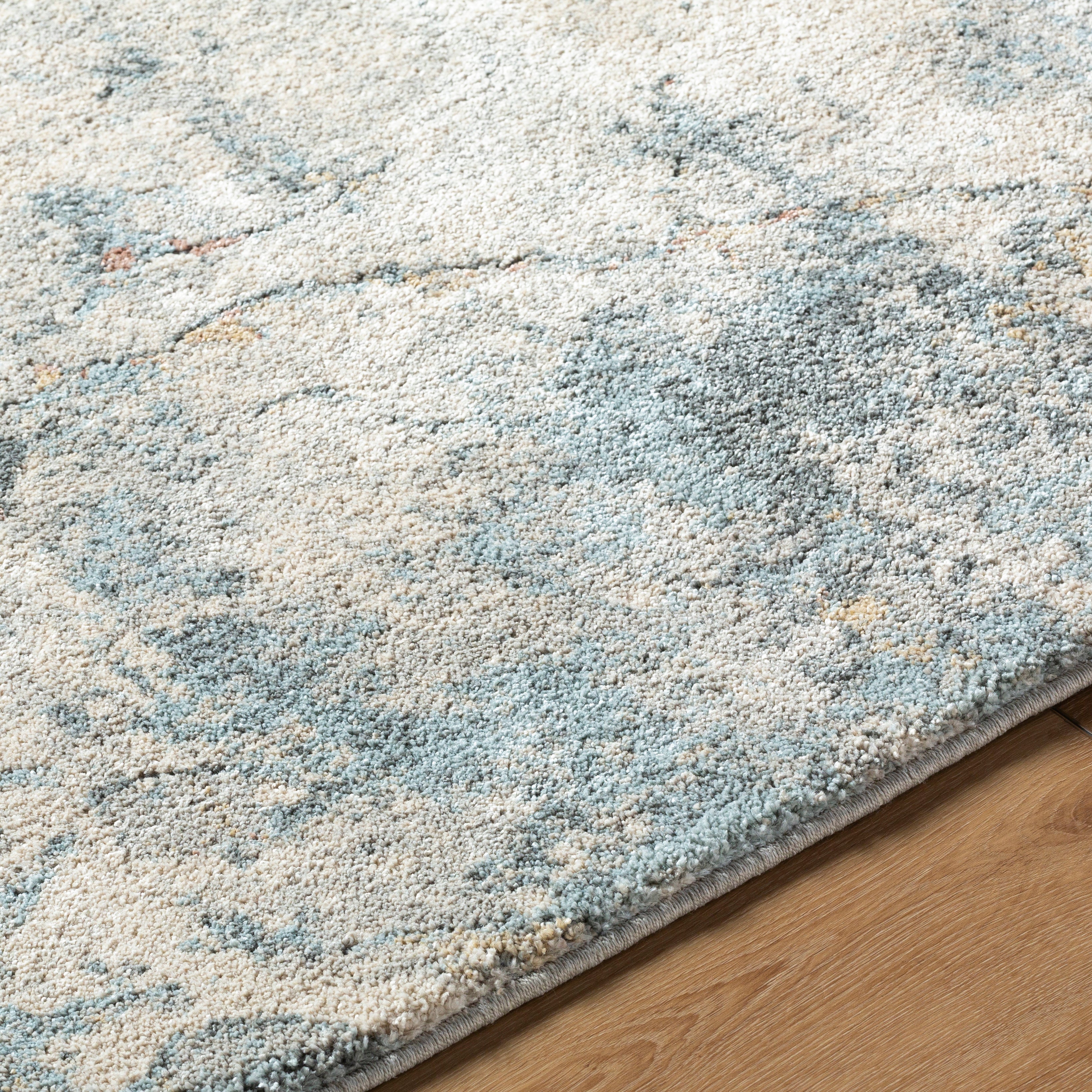 Avellino AVL-2306 Rug-  Beige, Blue, Gray